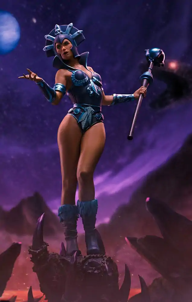 Masters of the Universe kip v merilu 1/10 Evil-Lyn Color Variant 28 cm fotografija izdelka