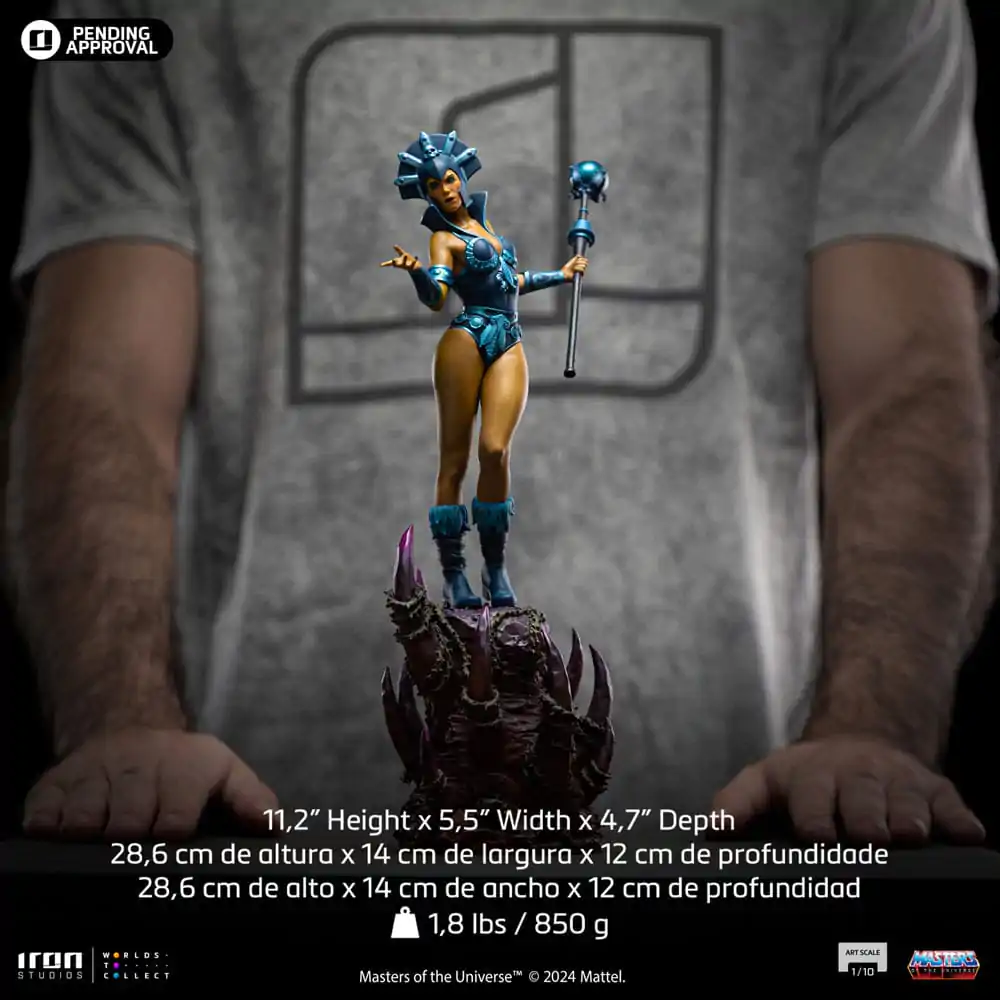 Masters of the Universe kip v merilu 1/10 Evil-Lyn Color Variant 28 cm fotografija izdelka