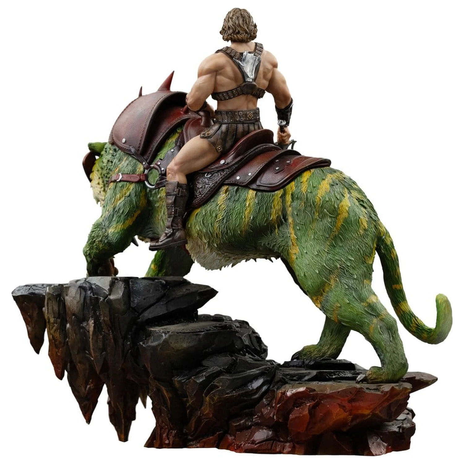 Masters of the Universe Art Scale kip 1/10 He-Man in Battle Cat 33 cm fotografija izdelka