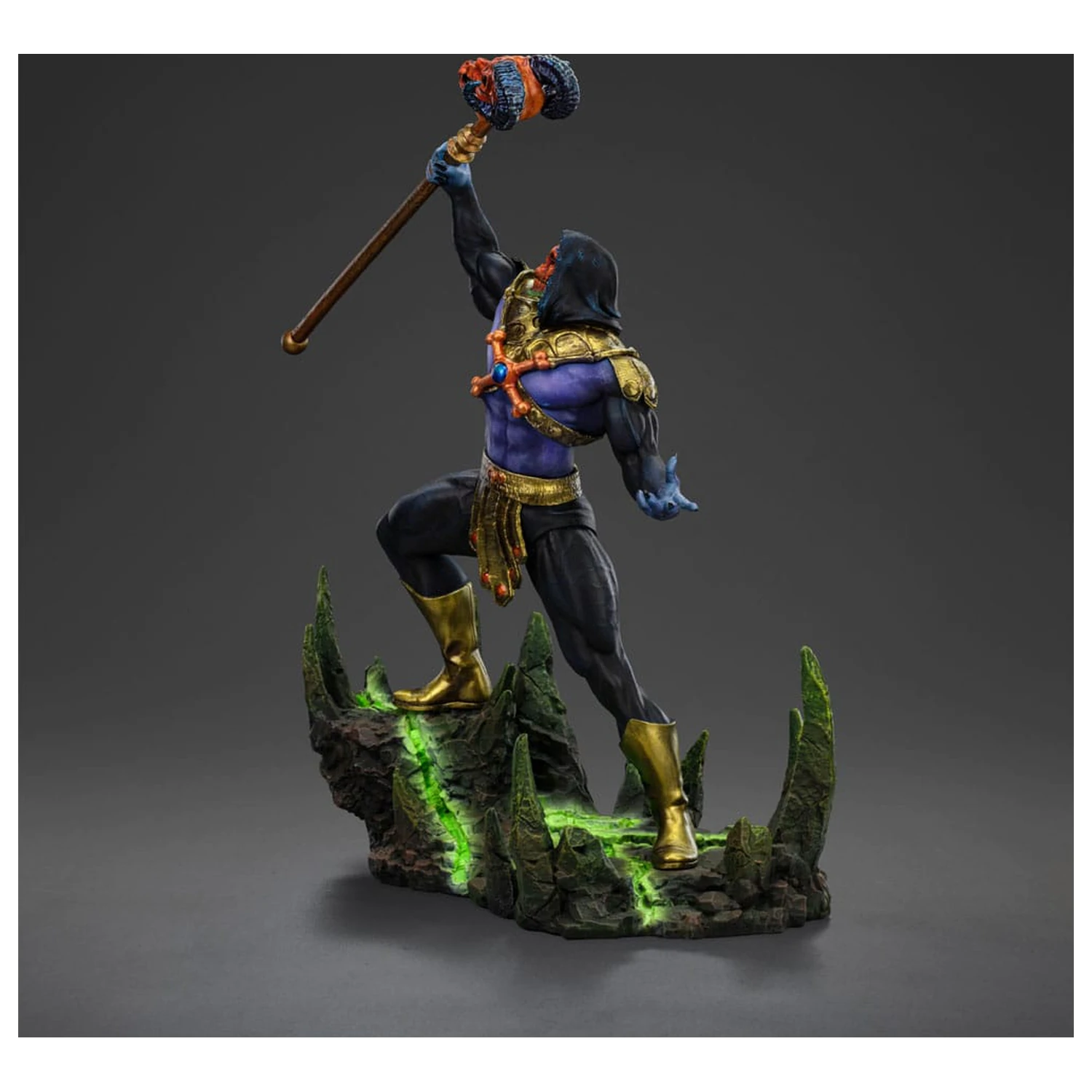 Masters of the Universe Art Scale kip 1/10 Skeletor Disco Ver. 28 cm fotografija izdelka