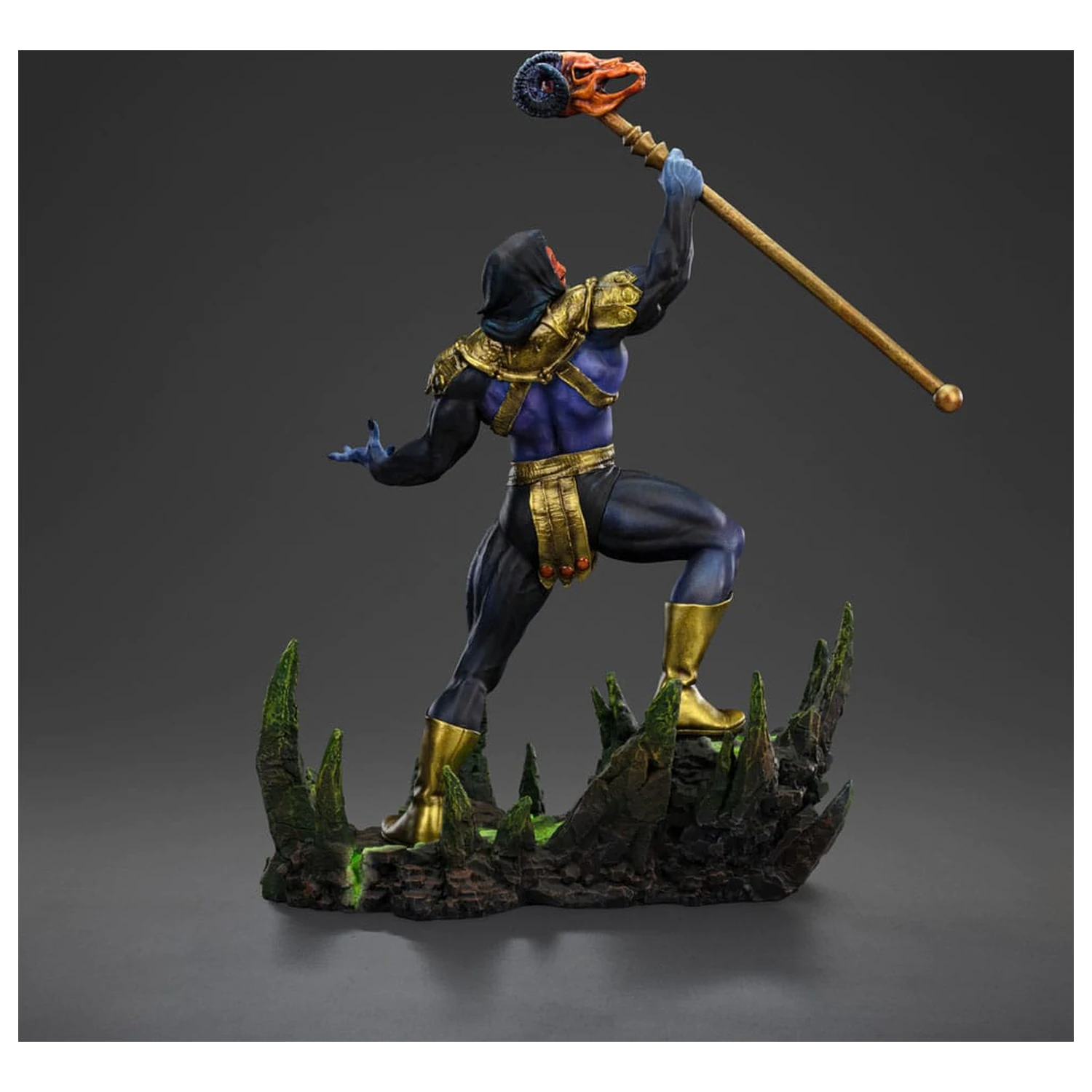Masters of the Universe Art Scale kip 1/10 Skeletor Disco Ver. 28 cm fotografija izdelka