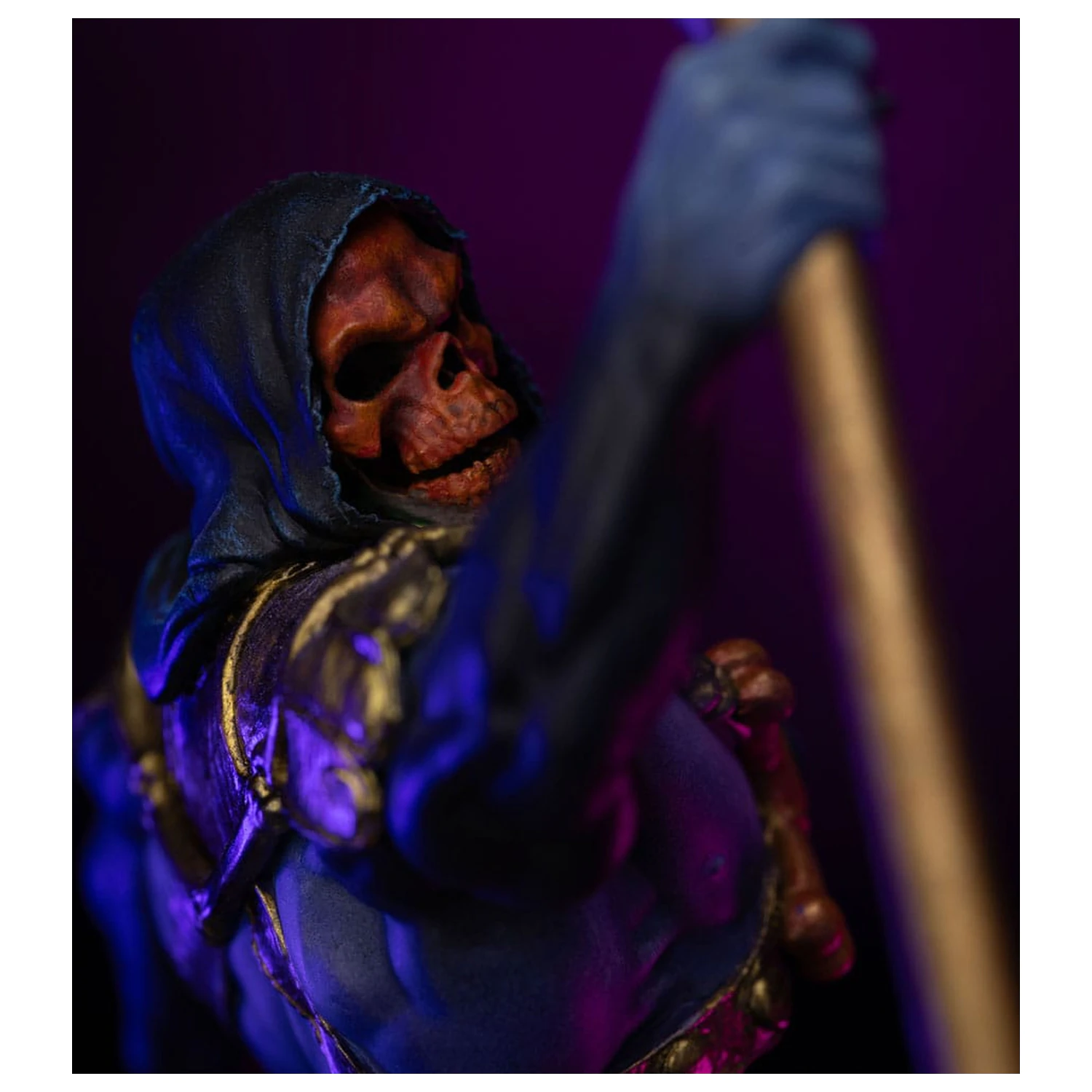 Masters of the Universe Art Scale kip 1/10 Skeletor Disco Ver. 28 cm fotografija izdelka