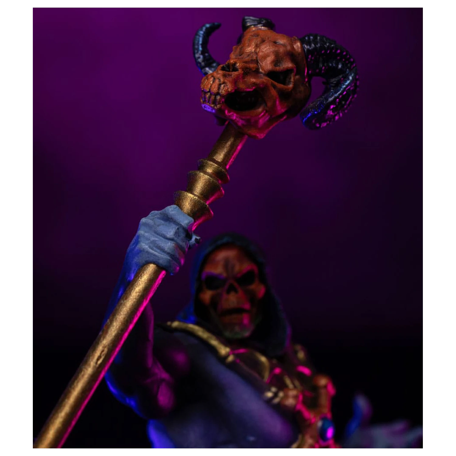 Masters of the Universe Art Scale kip 1/10 Skeletor Disco Ver. 28 cm fotografija izdelka