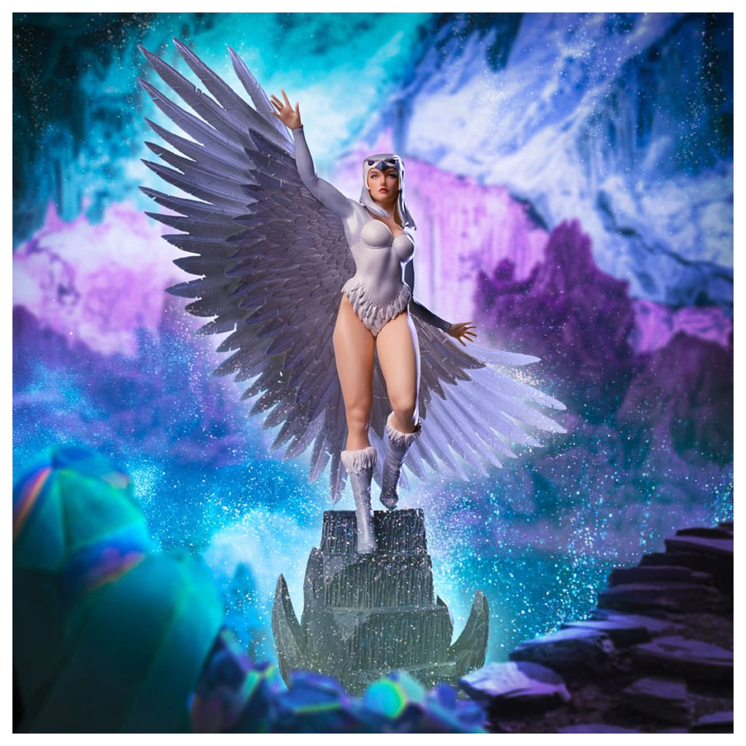 Masters of the Universe Art Scale Kip 1/10 Bela Čarovnica 26 cm heo exclusive fotografija izdelka