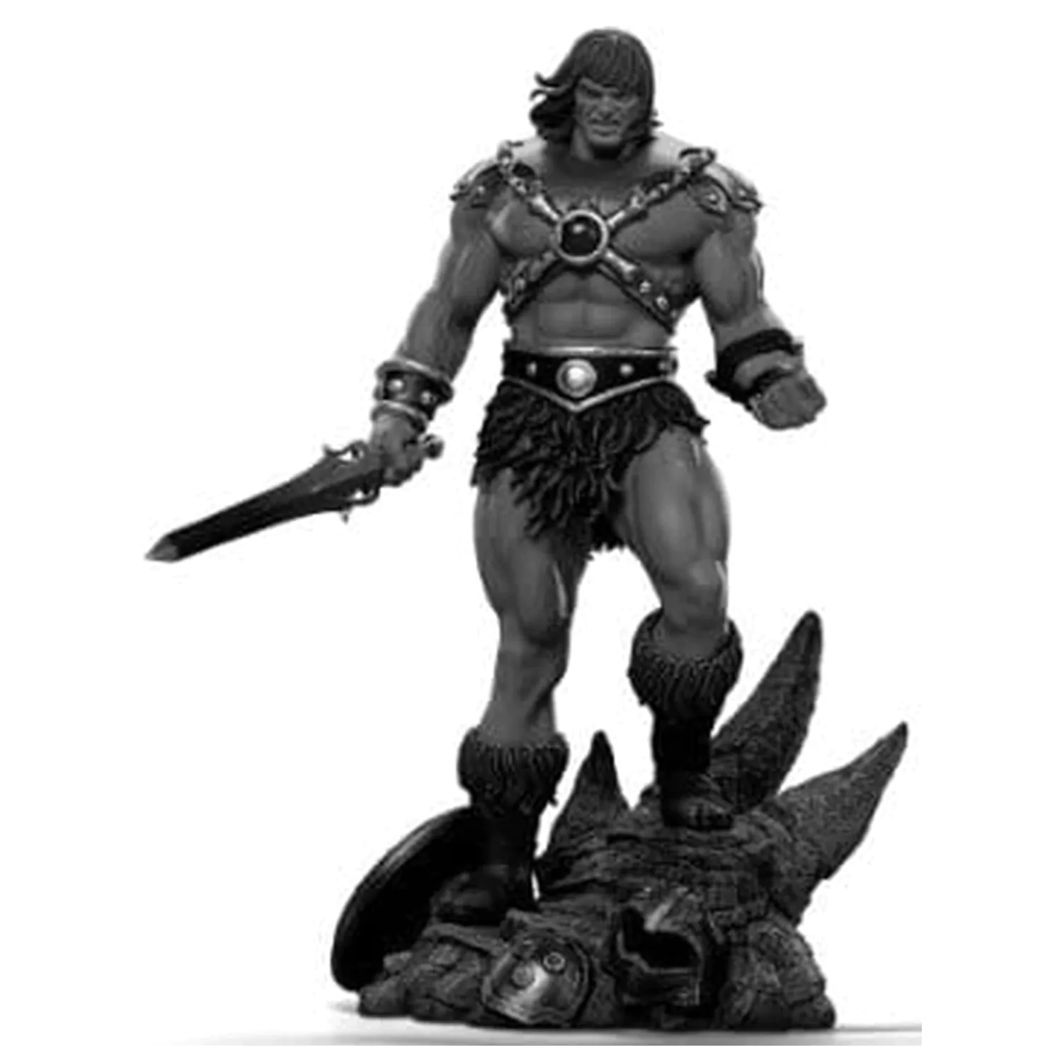 Masters of the Universe Art Scale kip, barvna varianta, 1/10 Faker 22 cm fotografija izdelka