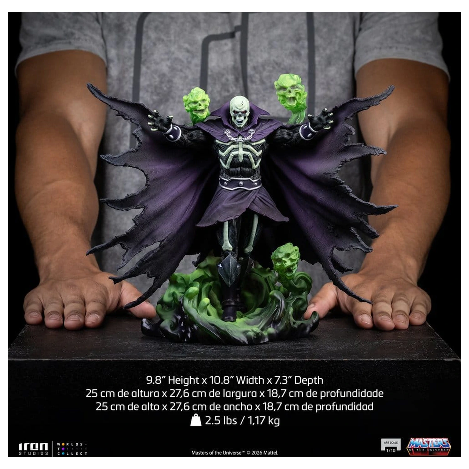 Masters of the Universe Art Scale Kip 1/10 Scareglow (Sveti v temi) 25 cm fotografija izdelka