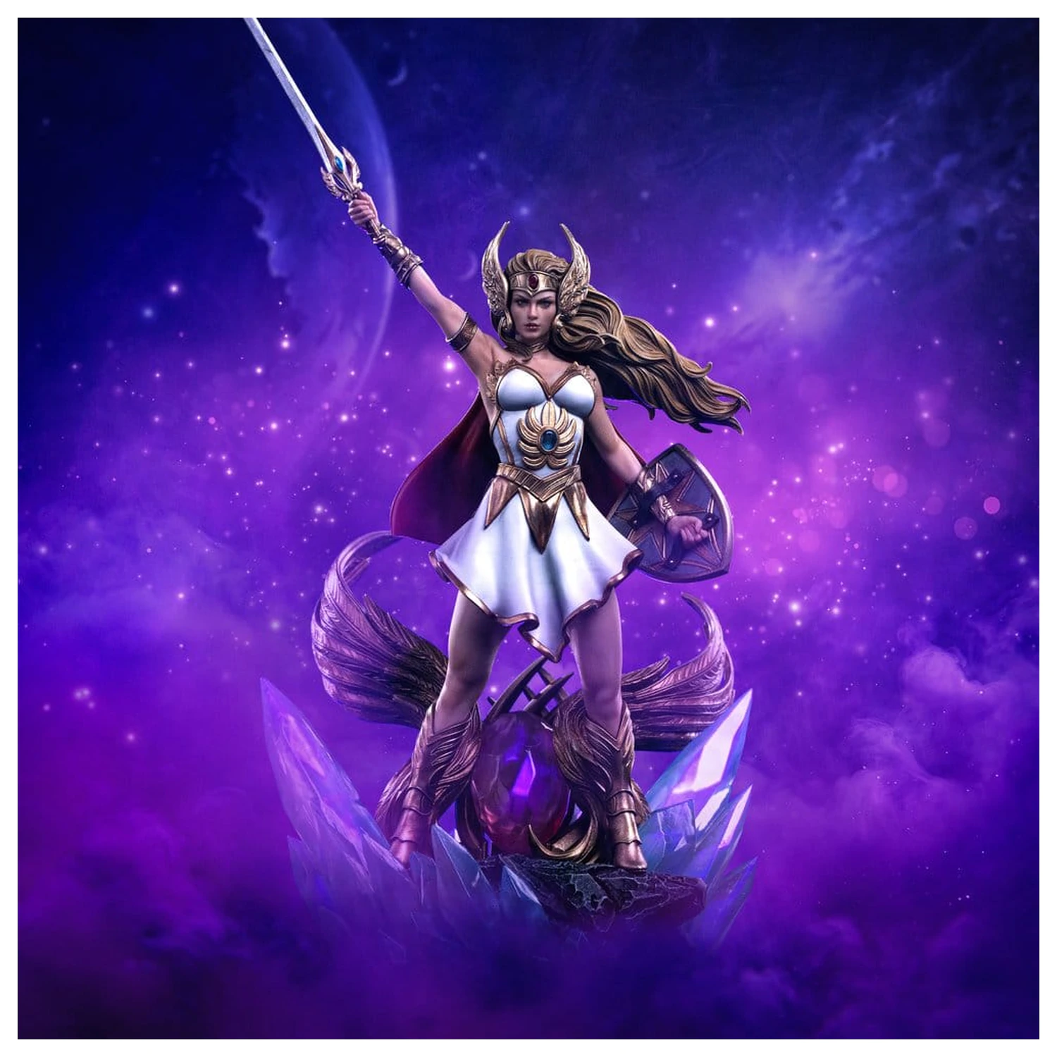 Masters of the Universe Art Scale (Unleashed) Kip 1/10 She-Ra Unleashed 31 cm fotografija izdelka