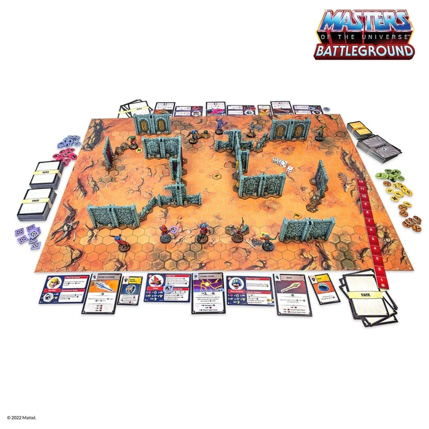 Masters of the Universe: Battleground Miniatures Igra Začetni set *English Version* fotografija izdelka