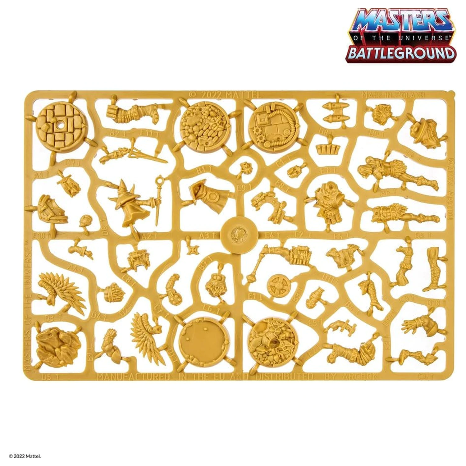 Masters of the Universe: Battleground Miniatures Igra Začetni set *English Version* fotografija izdelka