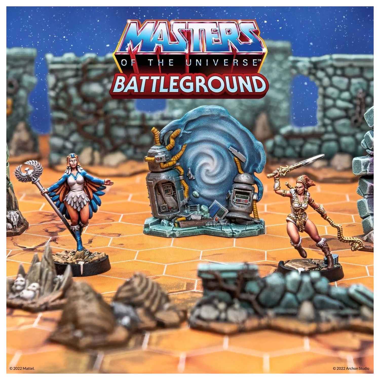 Masters of the Universe: Battleground Igra miniatur Wave 1: Frakcija Masters of the Universe *English Version* fotografija izdelka