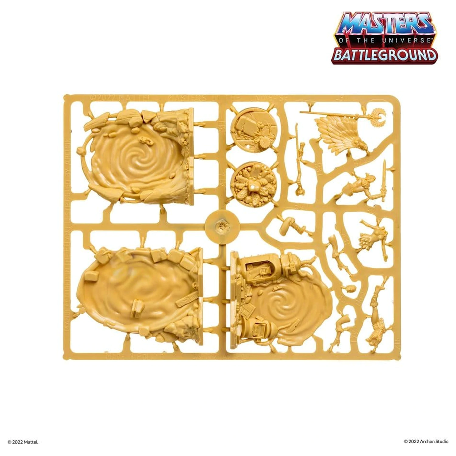 Masters of the Universe: Battleground Miniatures Game val 1: Masters of the Universe Faction *German Version* fotografija izdelka