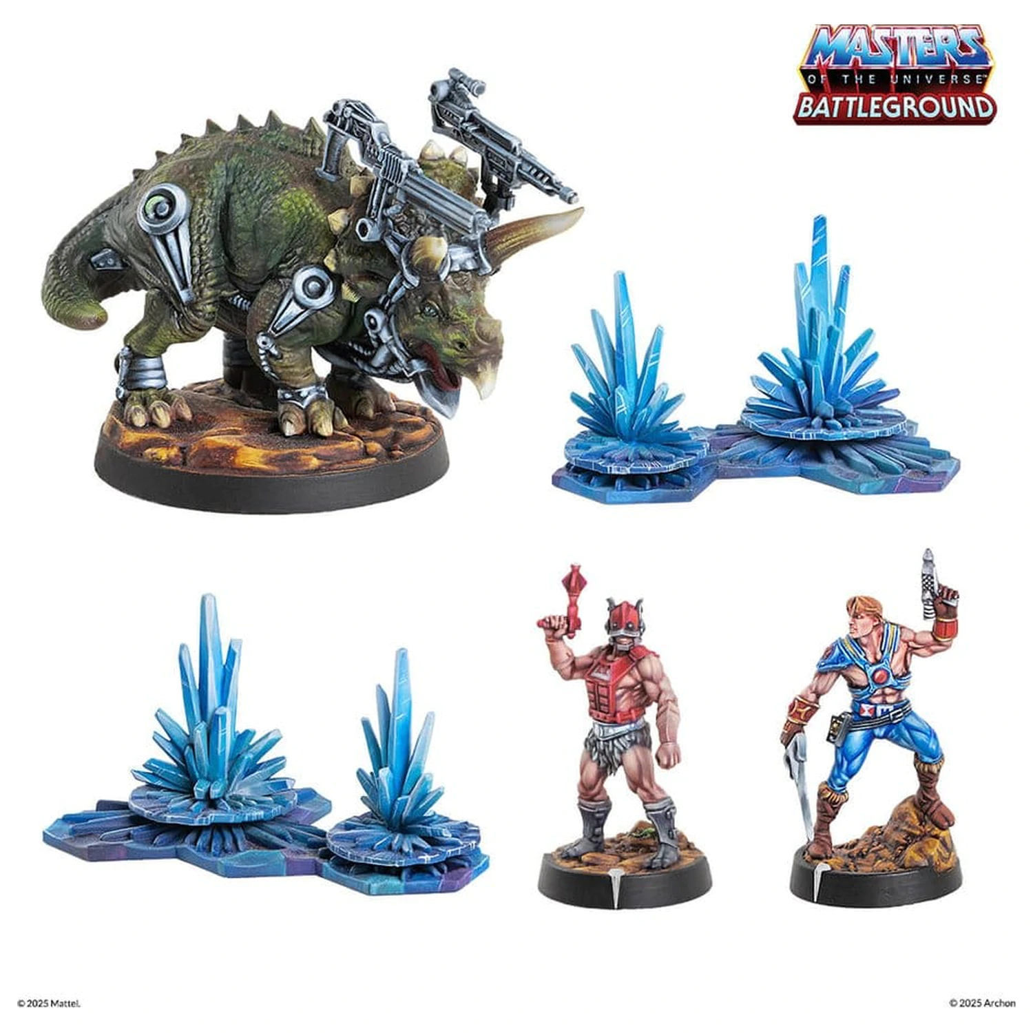 Masters of the Universe: Battleground Miniatures Igra Val 10: Preternian Heroes Faction *German Version* fotografija izdelka