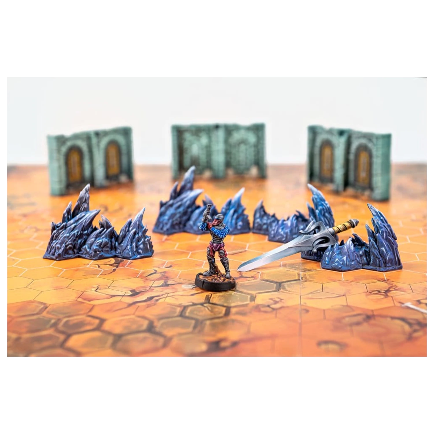 Masters of the Universe: Battleground Igra z miniaturami Val 11: Masters of the Universe Frakcija (Roboto) *angleška različica* fotografija izdelka