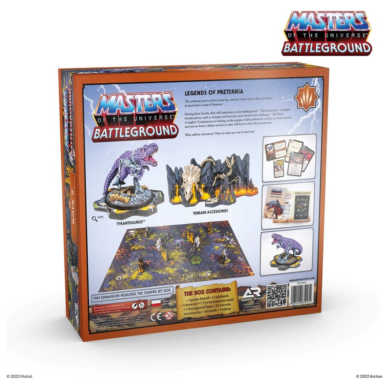 Masters of the Universe: Battleground Igra Figur Val 2: Legends of Preternia angleška različica fotografija izdelka