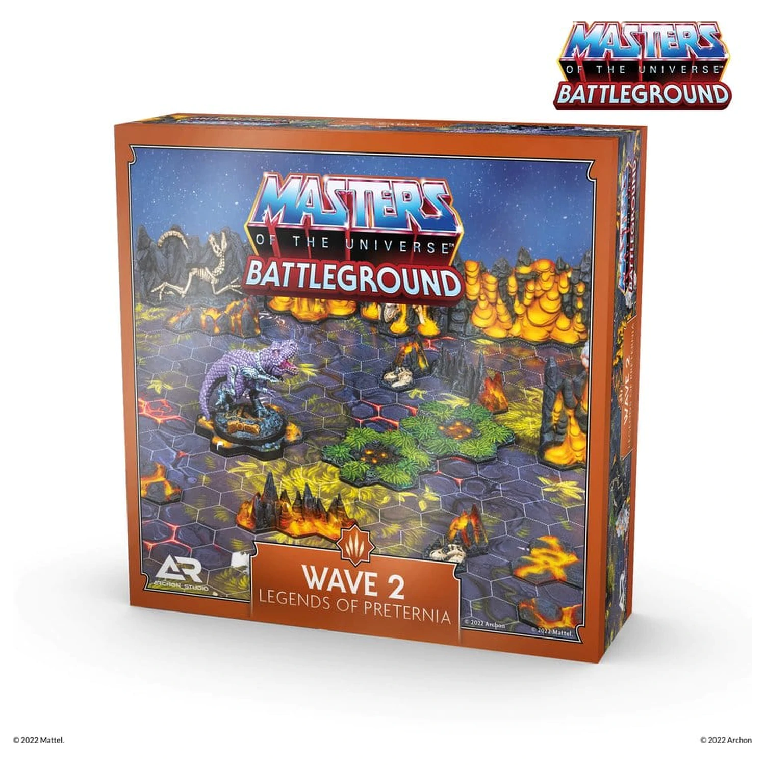 Masters of the Universe: Battleground Miniatures Game val 2: Legends of Preternia *nemška različica* fotografija izdelka