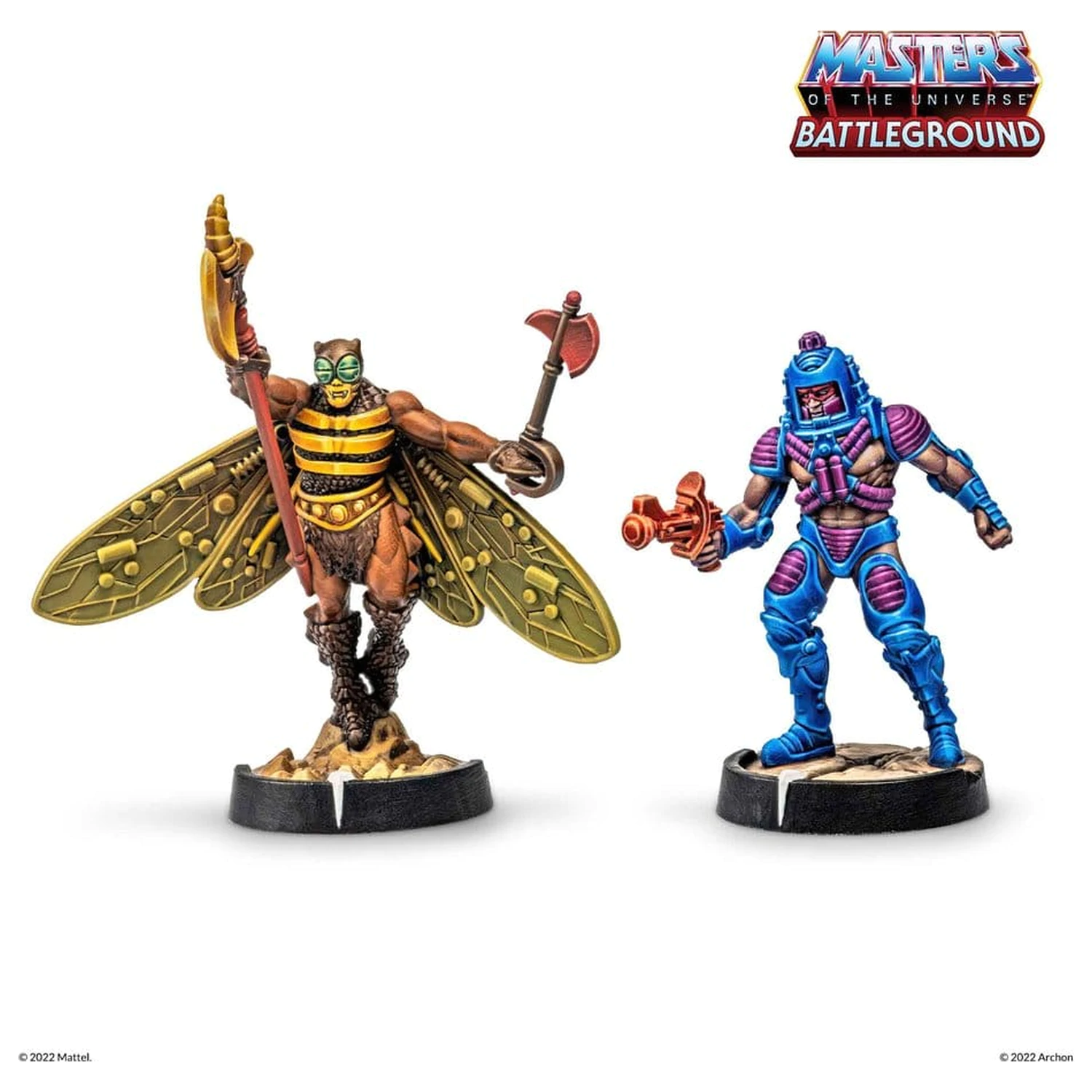 Masters of the Universe: Battleground Miniatures Game Wave 3: Masters of the Universe Faction *angleška različica* fotografija izdelka