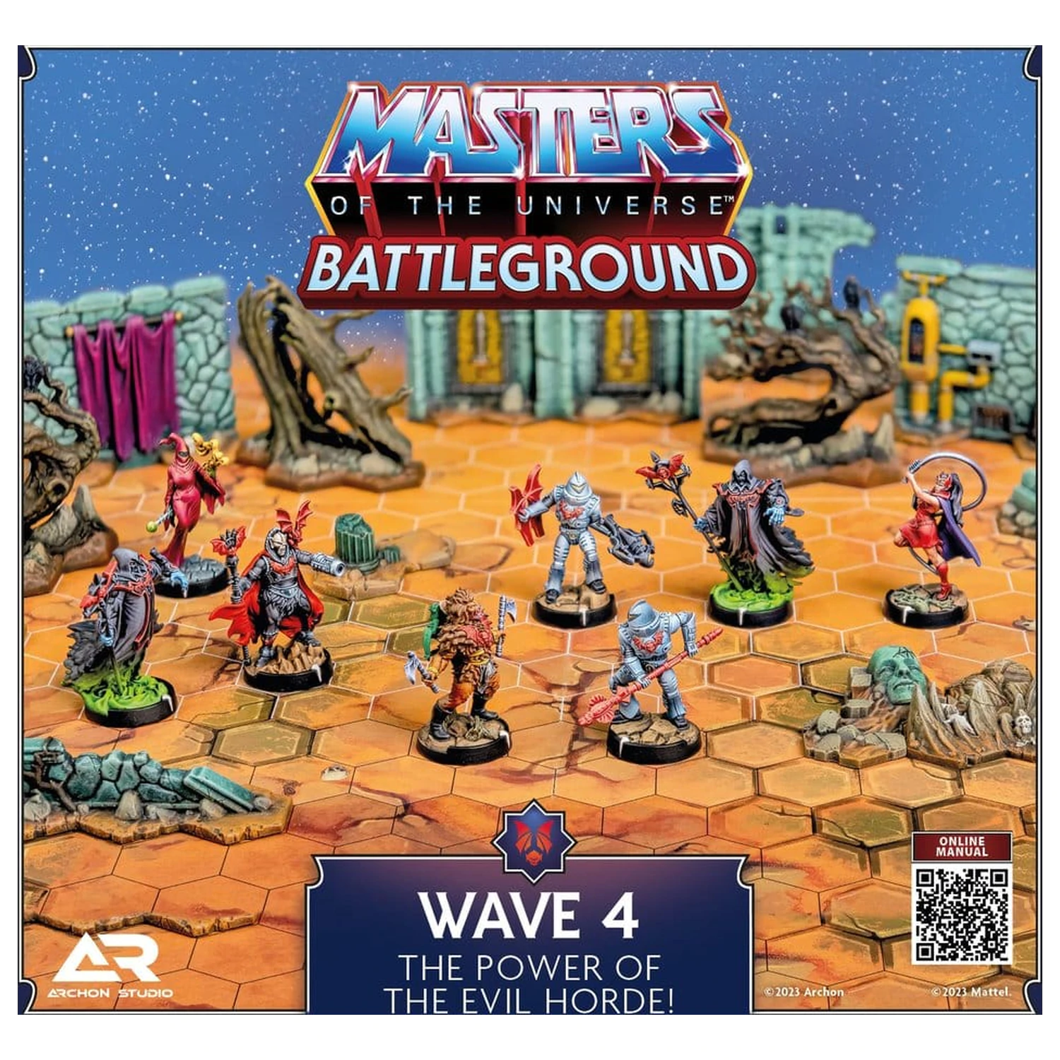 Masters of the Universe: Battleground Miniatures Game Wave 4: The Power of the Evil Horde *Nemška različica* fotografija izdelka