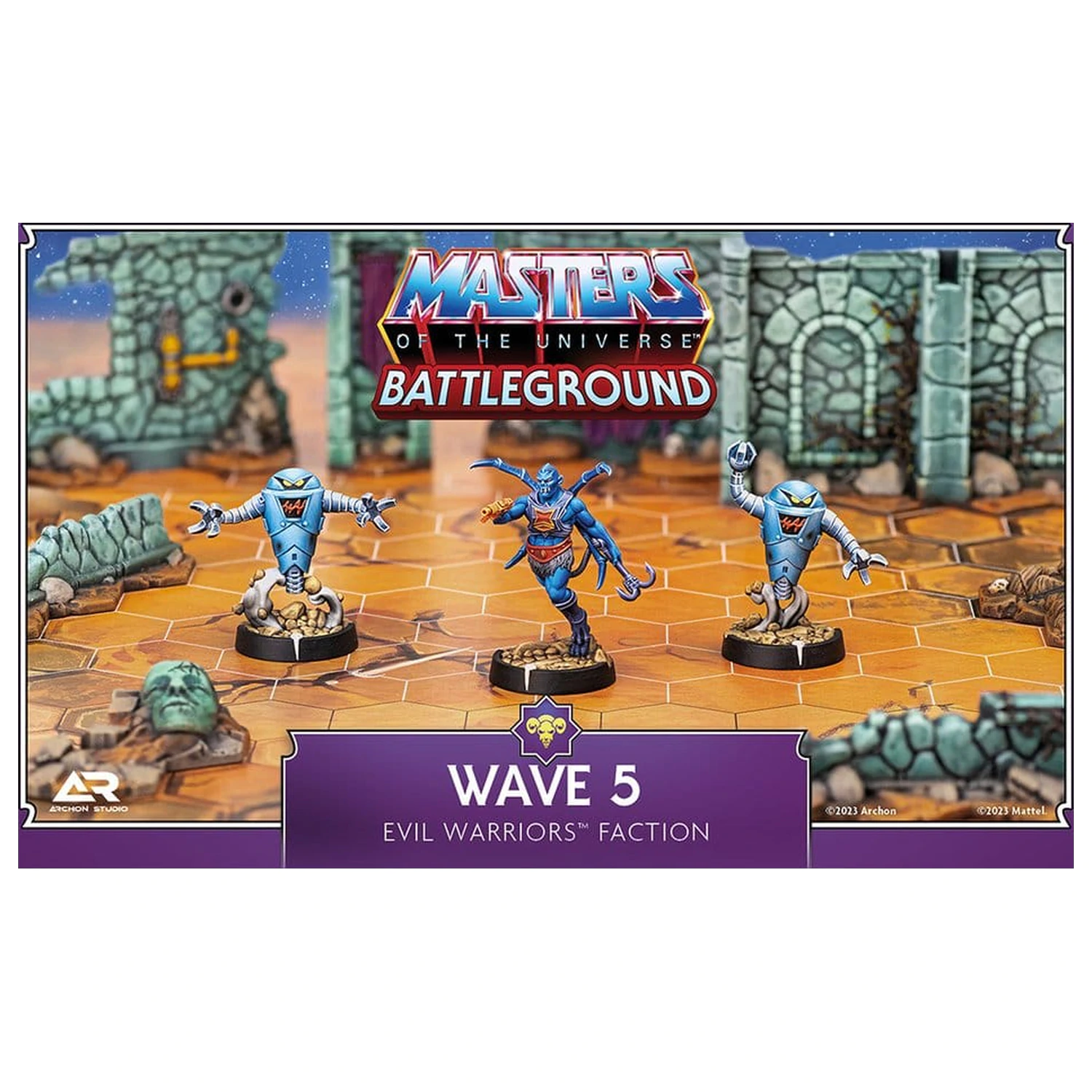 Masters of the Universe: Battleground Igra miniatur Wave 5: Evil Warriors Frakcija *Nemška različica* fotografija izdelka