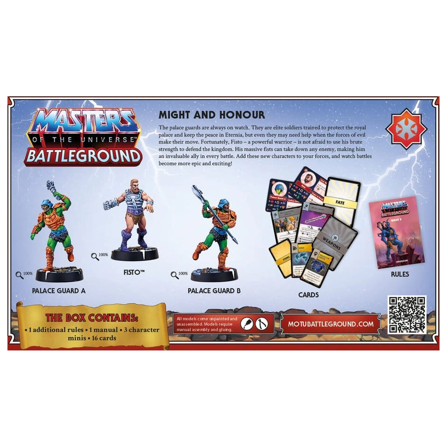 Masters of the Universe: Battleground Miniatures Game val 5: Masters of the Universe Faction *angleška različica* fotografija izdelka