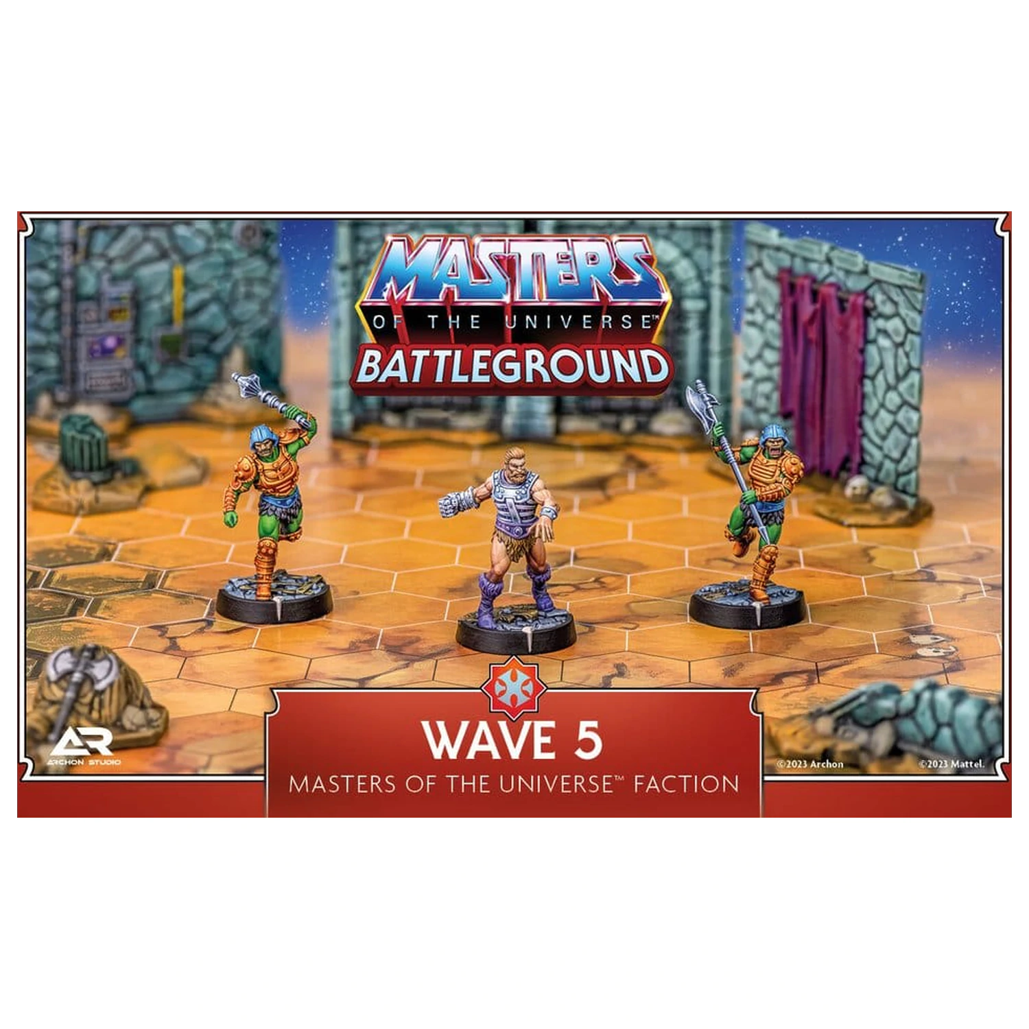 Masters of the Universe: Battleground Igra miniatur val 5: frakcija Masters of the Universe *nemška različica* fotografija izdelka