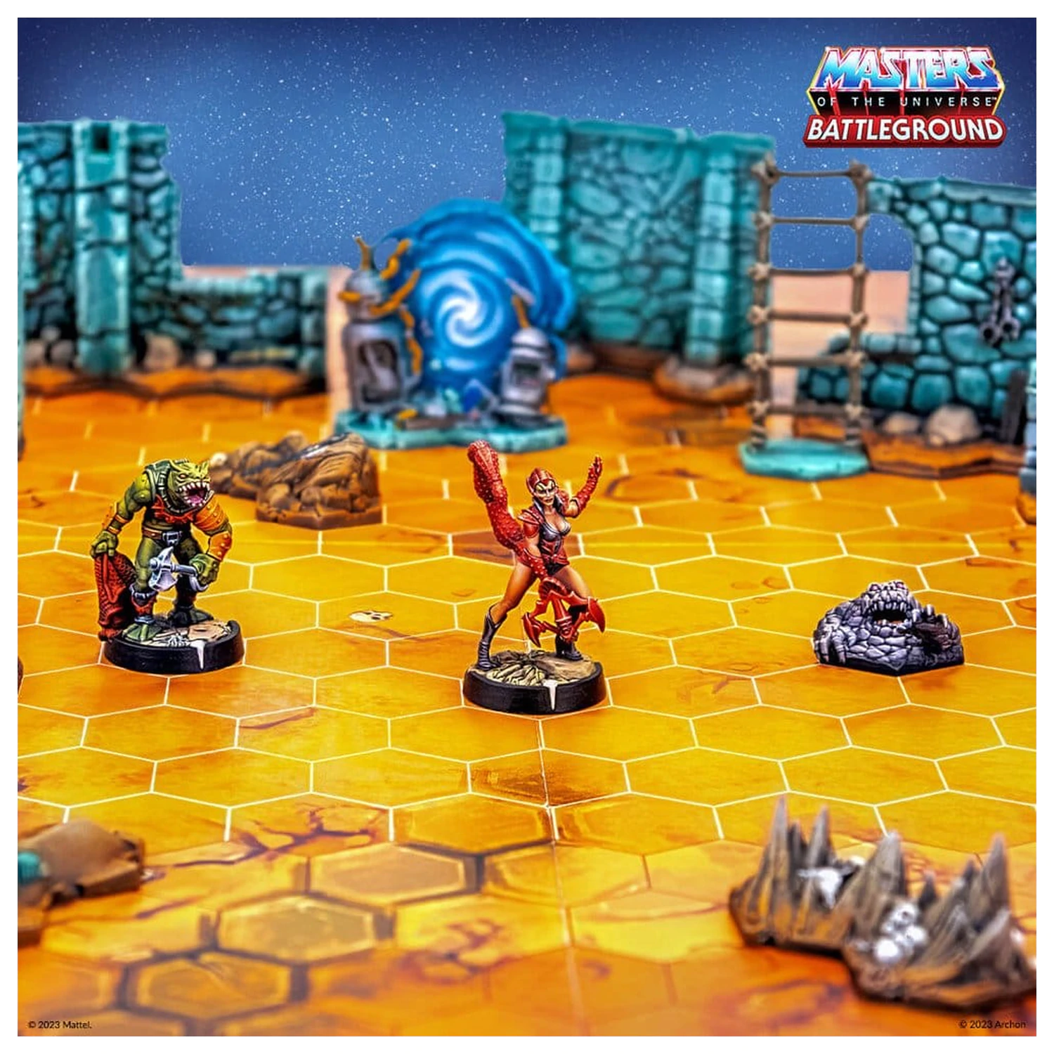 Masters of the Universe: Battleground Igra miniatur val 6: Frakcija Evil Horde *Angleška različica* fotografija izdelka