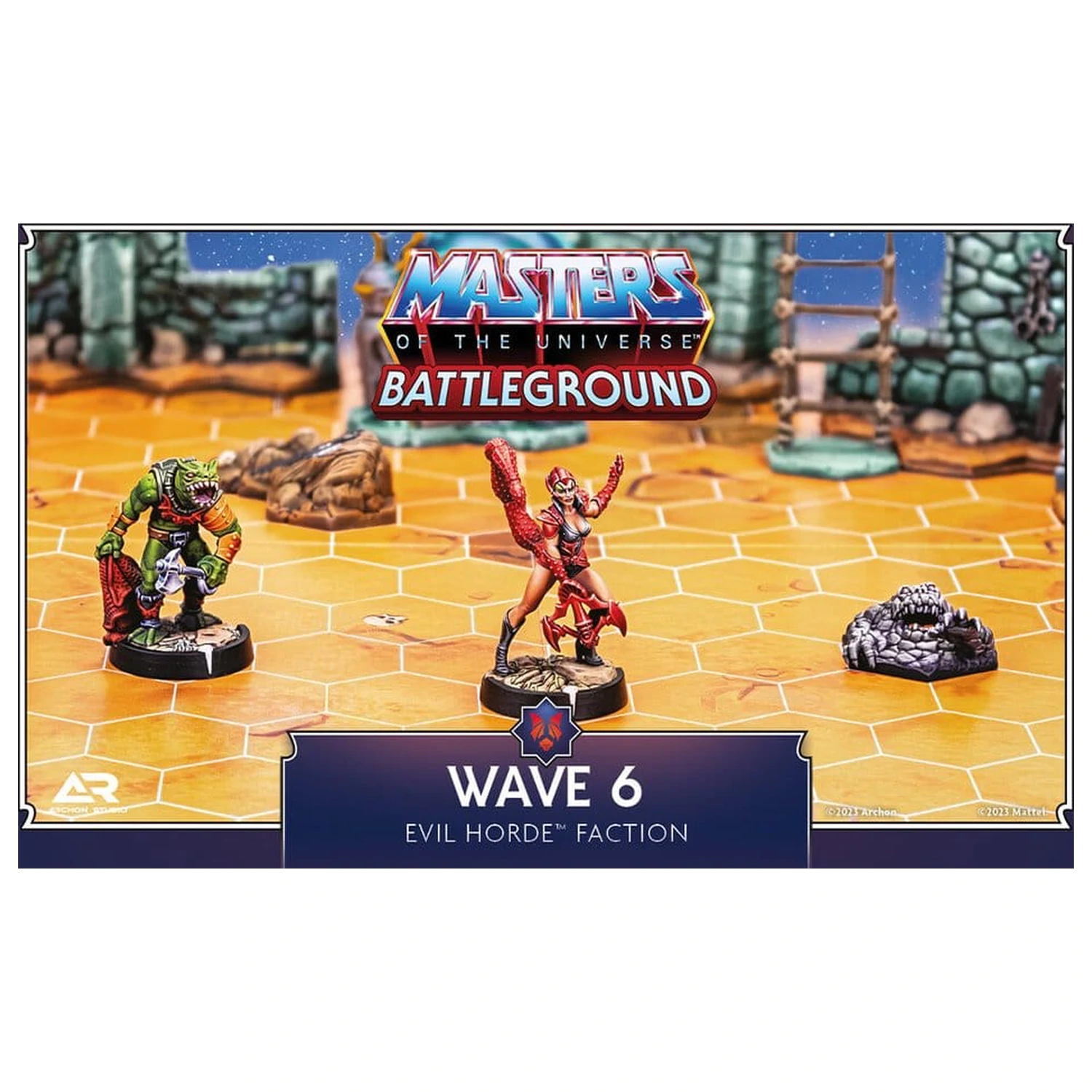 Masters of the Universe: Battleground Miniatures Game Wave 6: Frakcija Evil Horde *nemška različica* fotografija izdelka