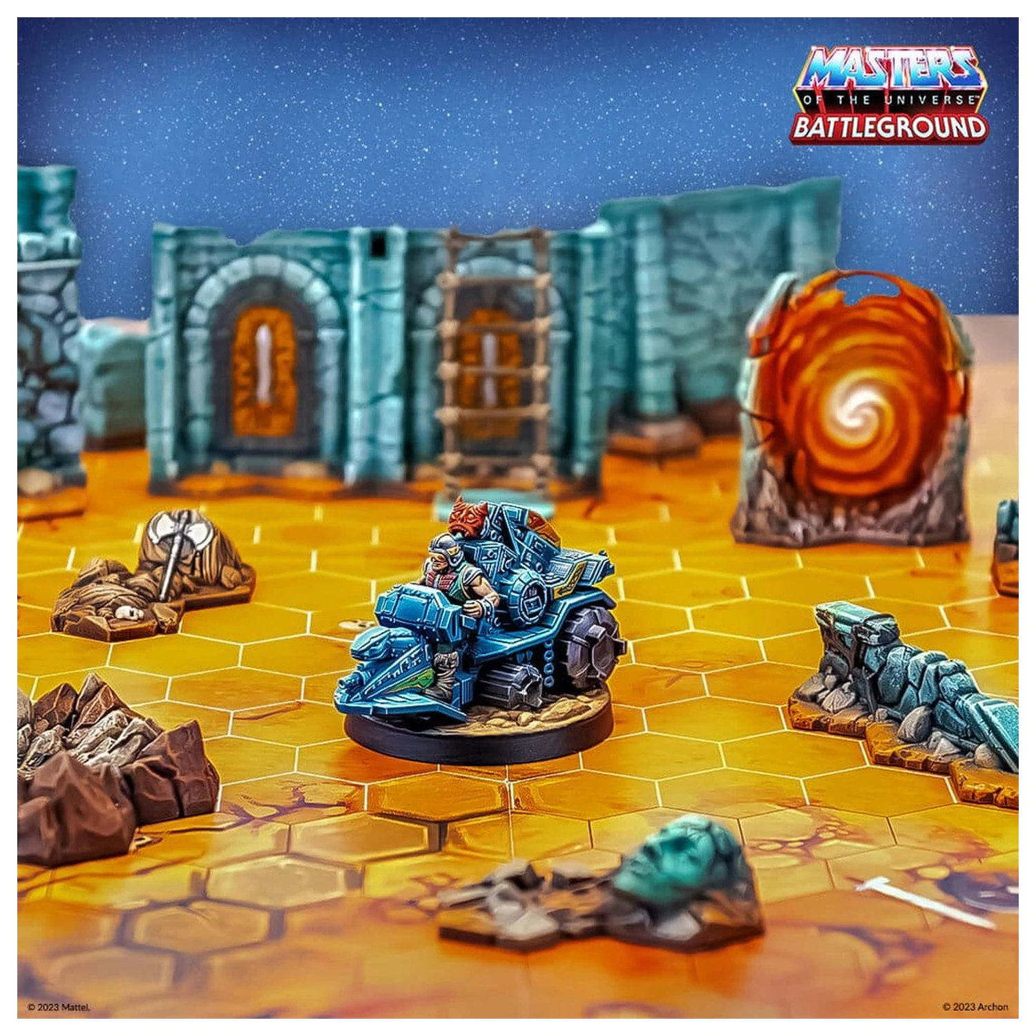 Masters of the Universe: Battleground Igra Figur Val 6: Frakcija Fighting Foe Men *Angleška različica* fotografija izdelka