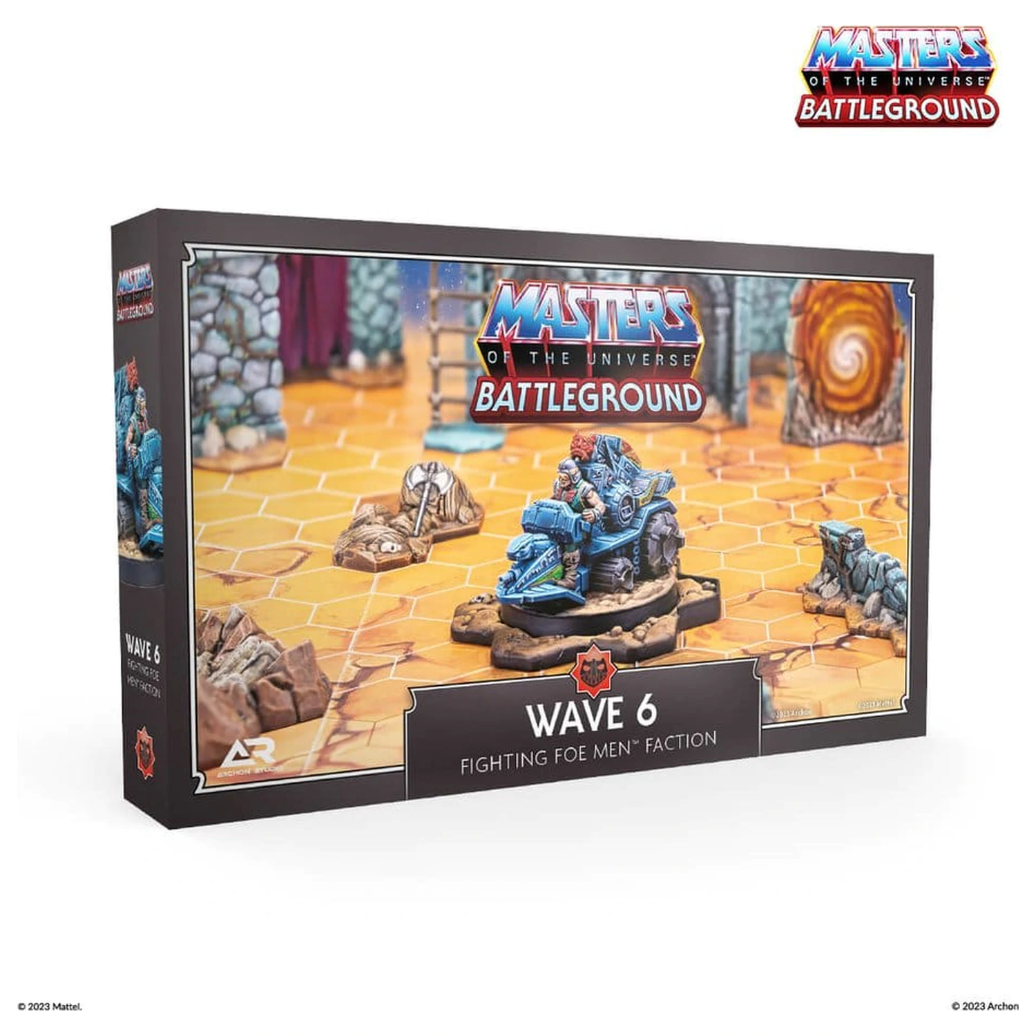 Masters of the Universe: Battleground Miniatures Game Wave 6: Fighting Foe Men Faction *Nemška različica* fotografija izdelka