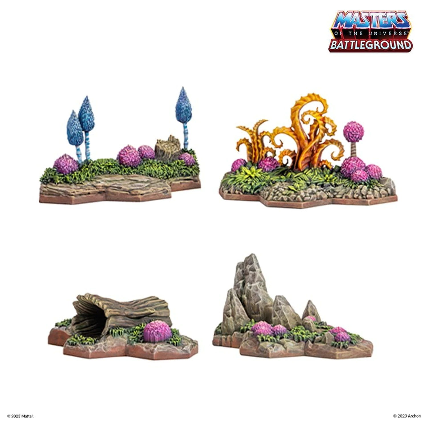 Masters of the Universe: Battleground Miniatures Igra Val 7: The Great Rebellion *Nemška Različica* fotografija izdelka
