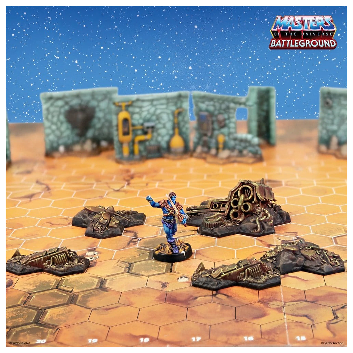 Masters of the Universe: Battleground Miniatures Igra val 9: Evil Warriors Faction *German Version* fotografija izdelka