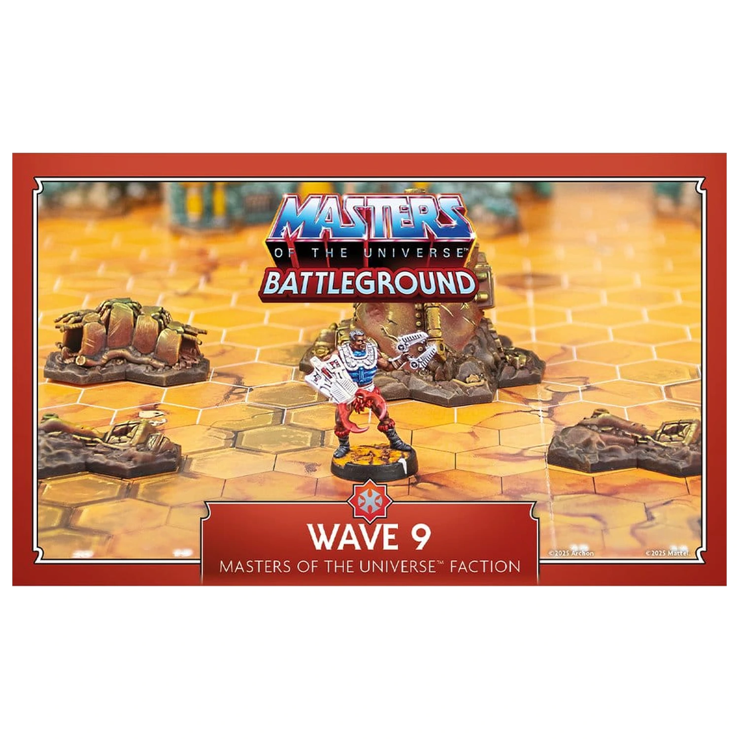 Masters of the Universe: Battleground Miniatures Game Wave 9: Masters of the Universe Faction *angleška verzija* fotografija izdelka