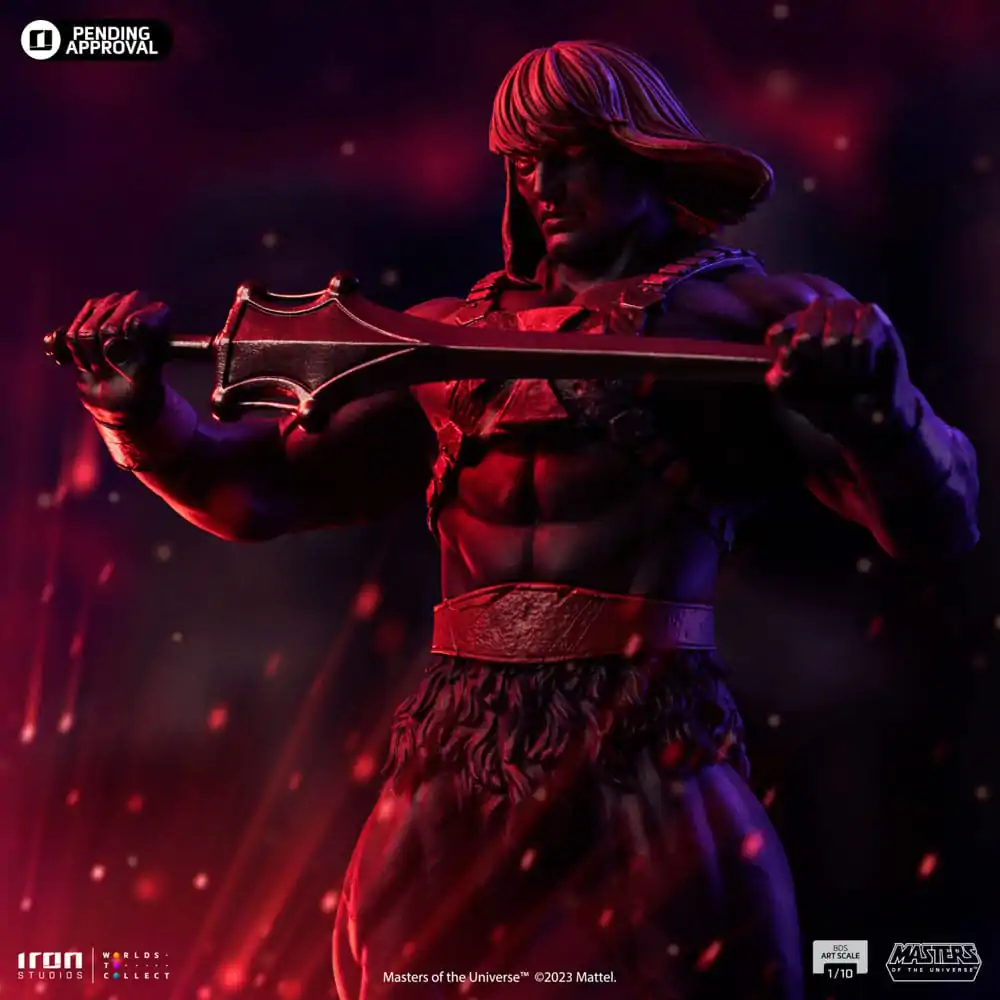 Masters of the Universe BDS Art Scale Kip 1/10 Anti-Eternia He-Man (Comics Version) 21 cm fotografija izdelka