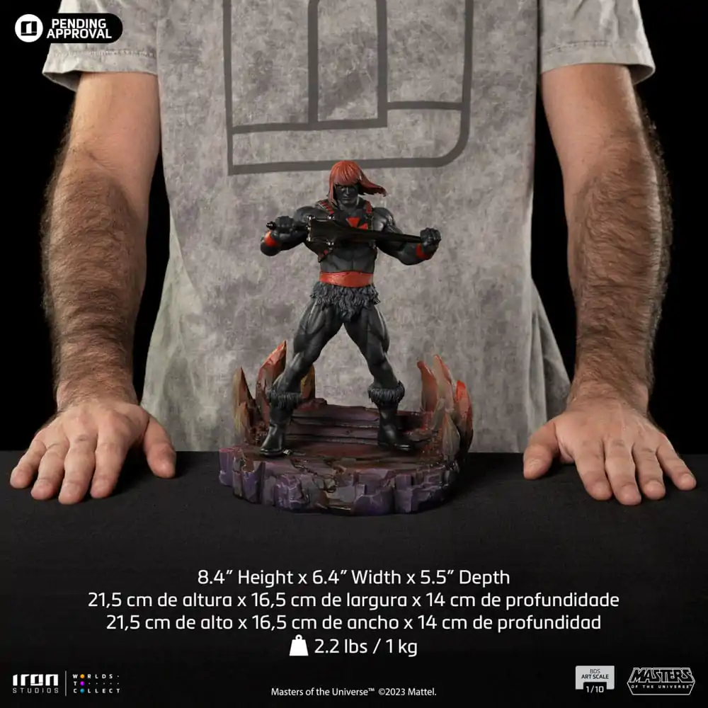 Masters of the Universe BDS Art Scale Kip 1/10 Anti-Eternia He-Man (Comics Version) 21 cm fotografija izdelka