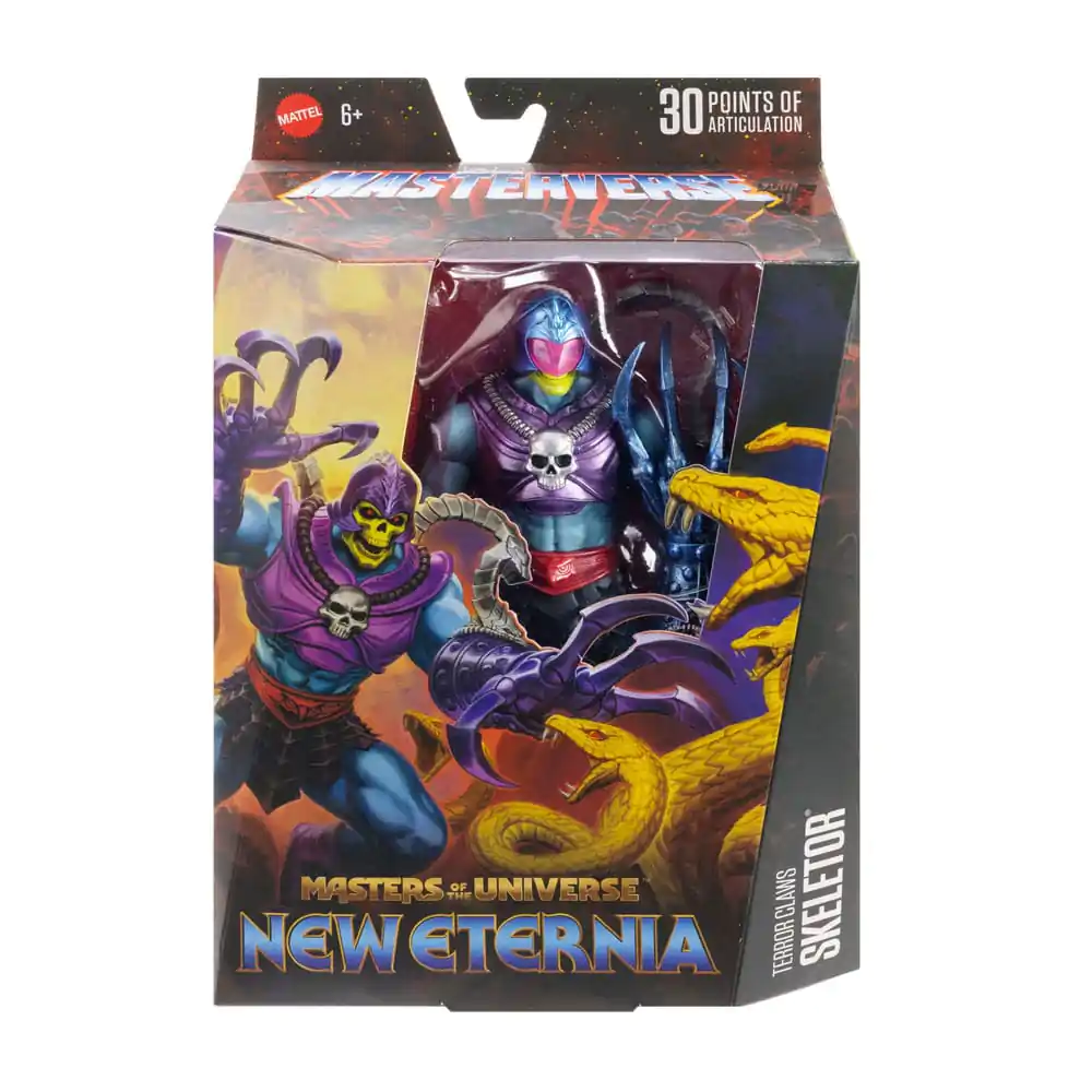Masters of the Universe New Etheria akcijska figura Terror Claws Skeletor 18 cm fotografija izdelka