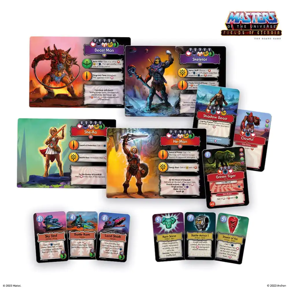 Masters of the Universe družabna igra Fields of Eternia *German Edition* fotografija izdelka