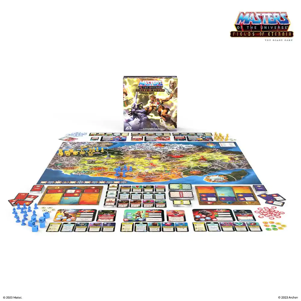 Masters of the Universe družabna igra Fields of Eternia *German Edition* fotografija izdelka