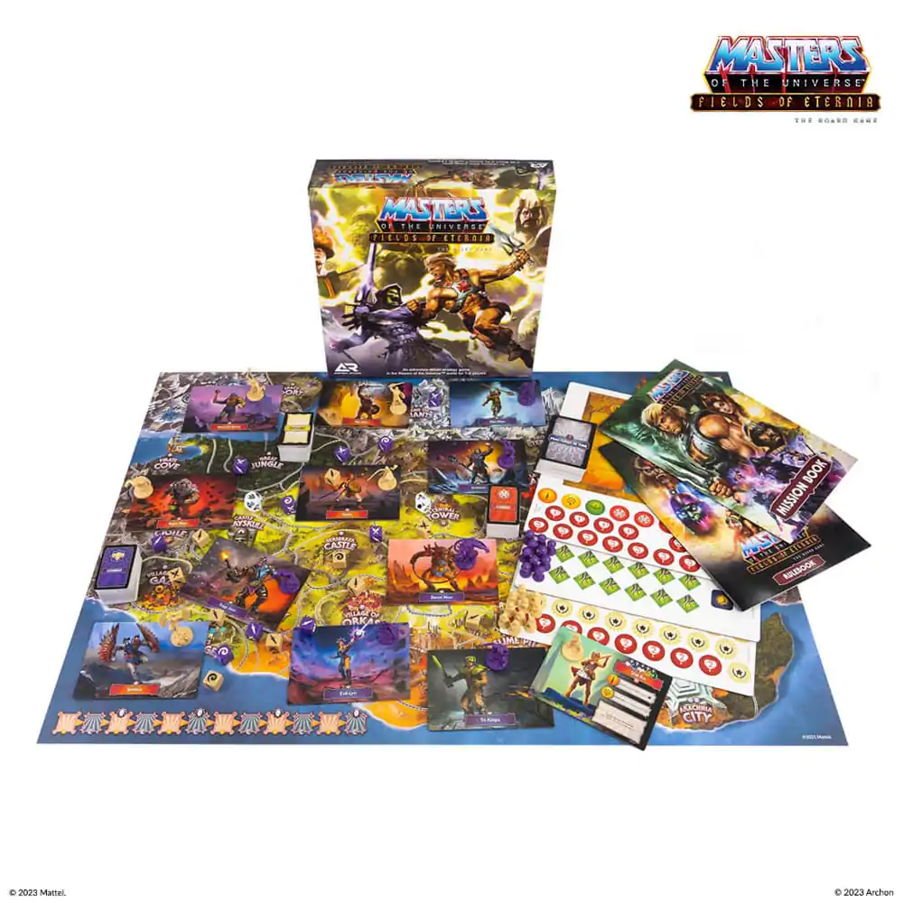 Masters of the Universe družabna igra Fields of Eternia *German Edition* fotografija izdelka