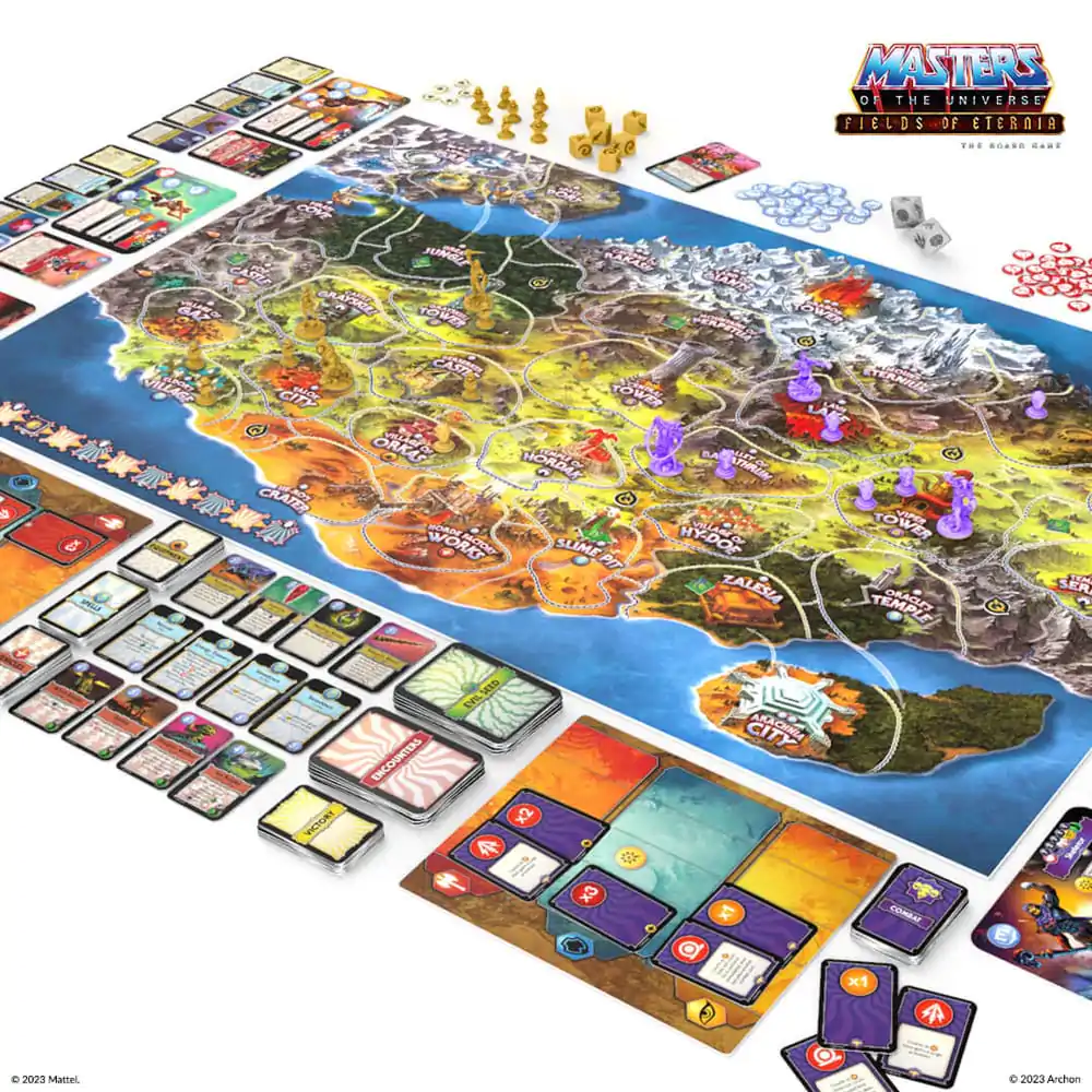 Masters of the Universe družabna igra Fields of Eternia *German Edition* fotografija izdelka