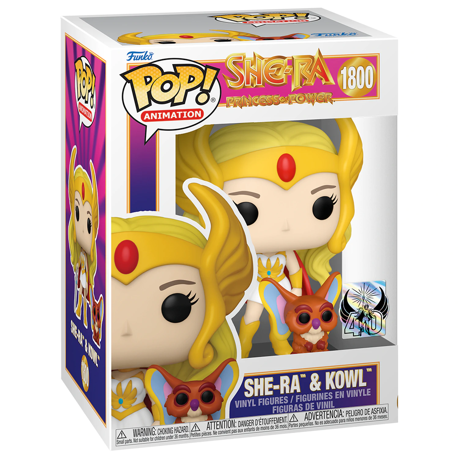Masters of The Universe Funko POP! & Buddy Vinil Figura She-Ra w/Kowl 9 cm fotografija izdelka