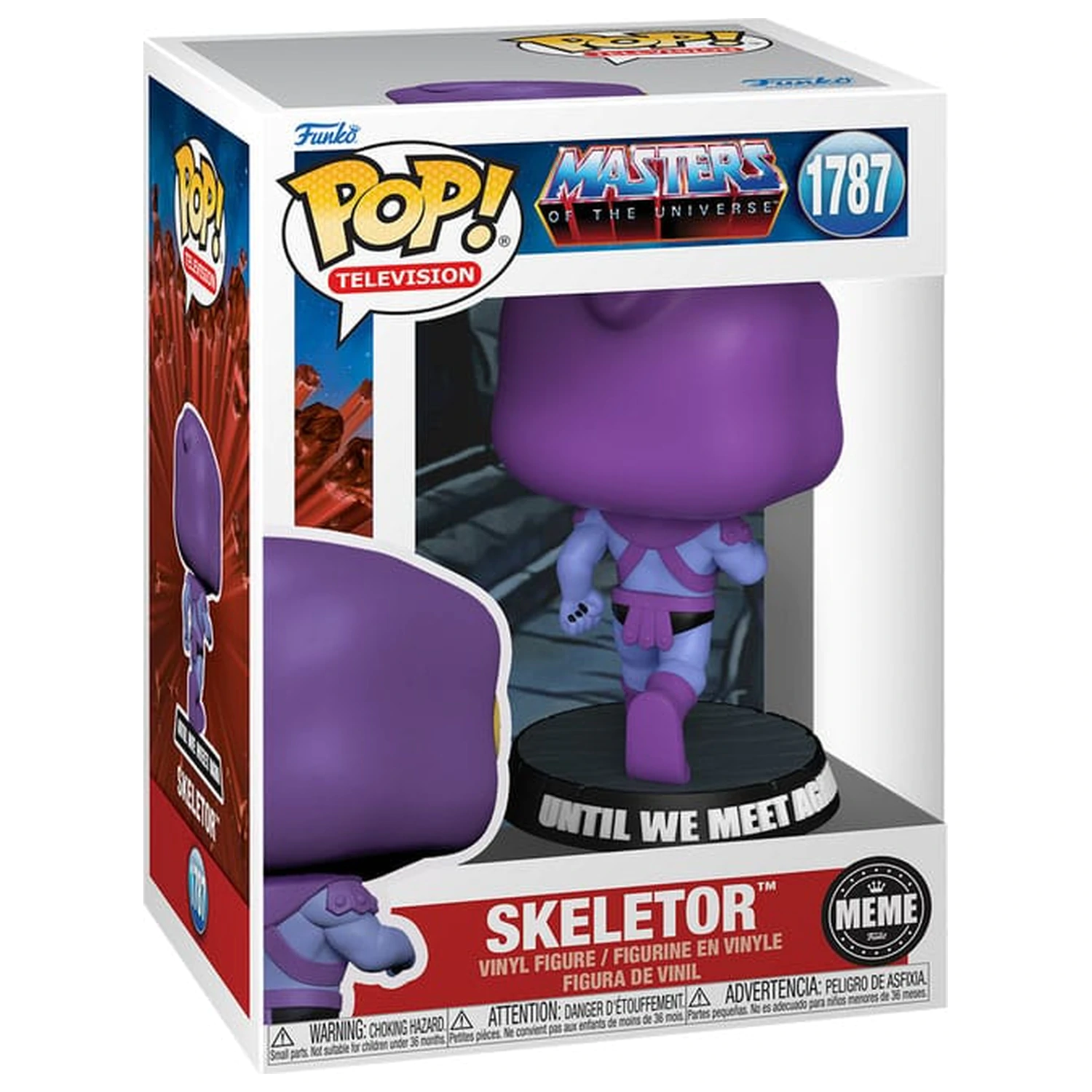 Masters of the Universe Funko POP! Animation vinilna figura Meme - Skeletor Running Away 9 cm fotografija izdelka