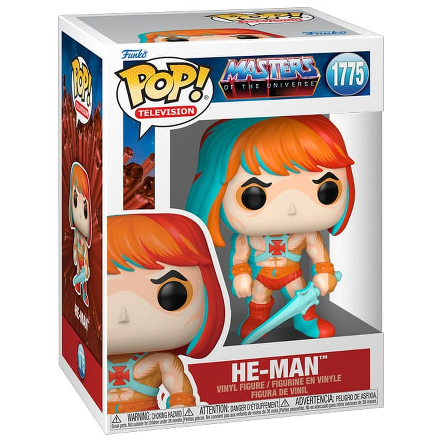 Masters of the Universe Funko POP! Television Vinilna figura He-Man (Comic Deco) 9 cm fotografija izdelka