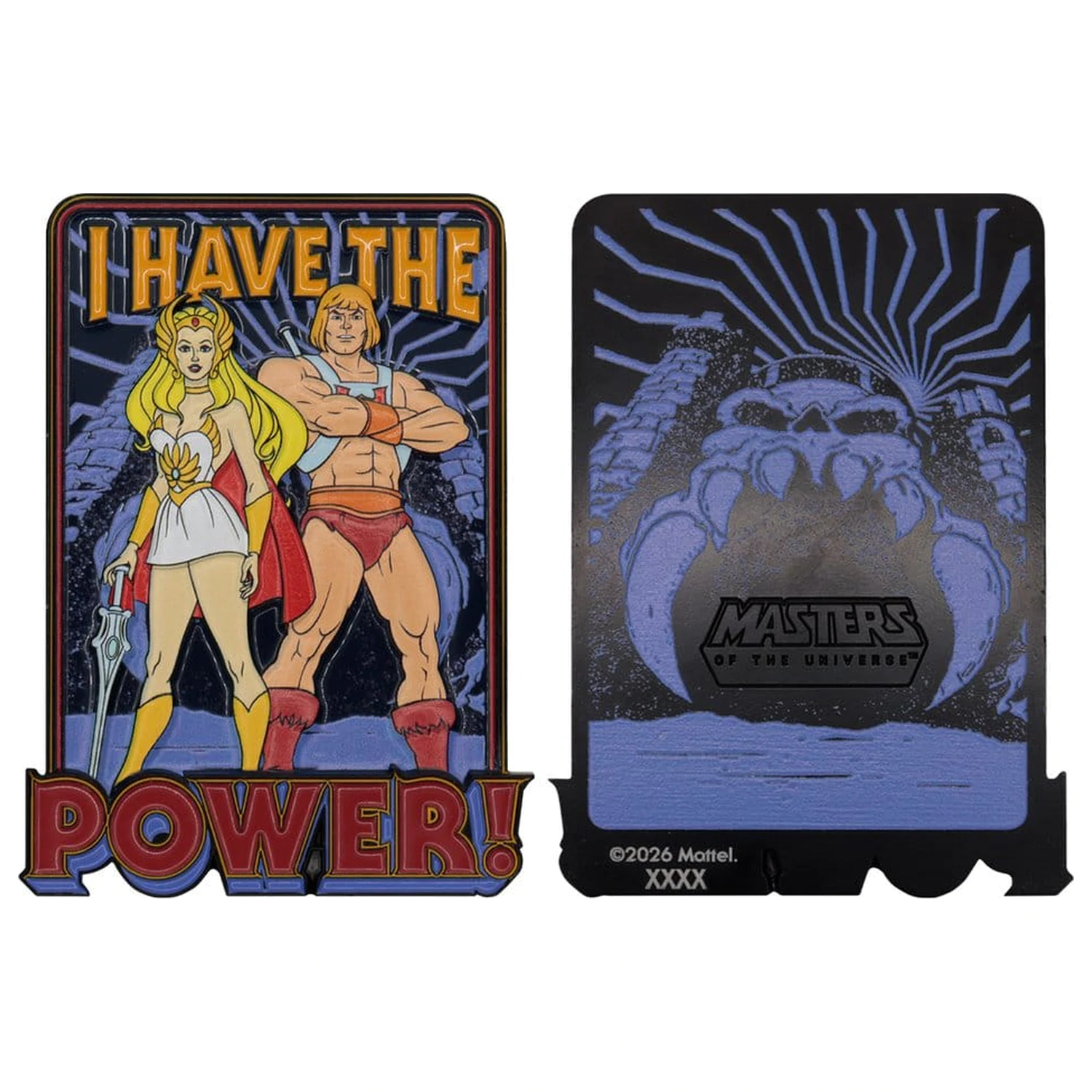 Masters of the Universe Ingot He-Man & She-Ra Omejena izdaja fotografija izdelka