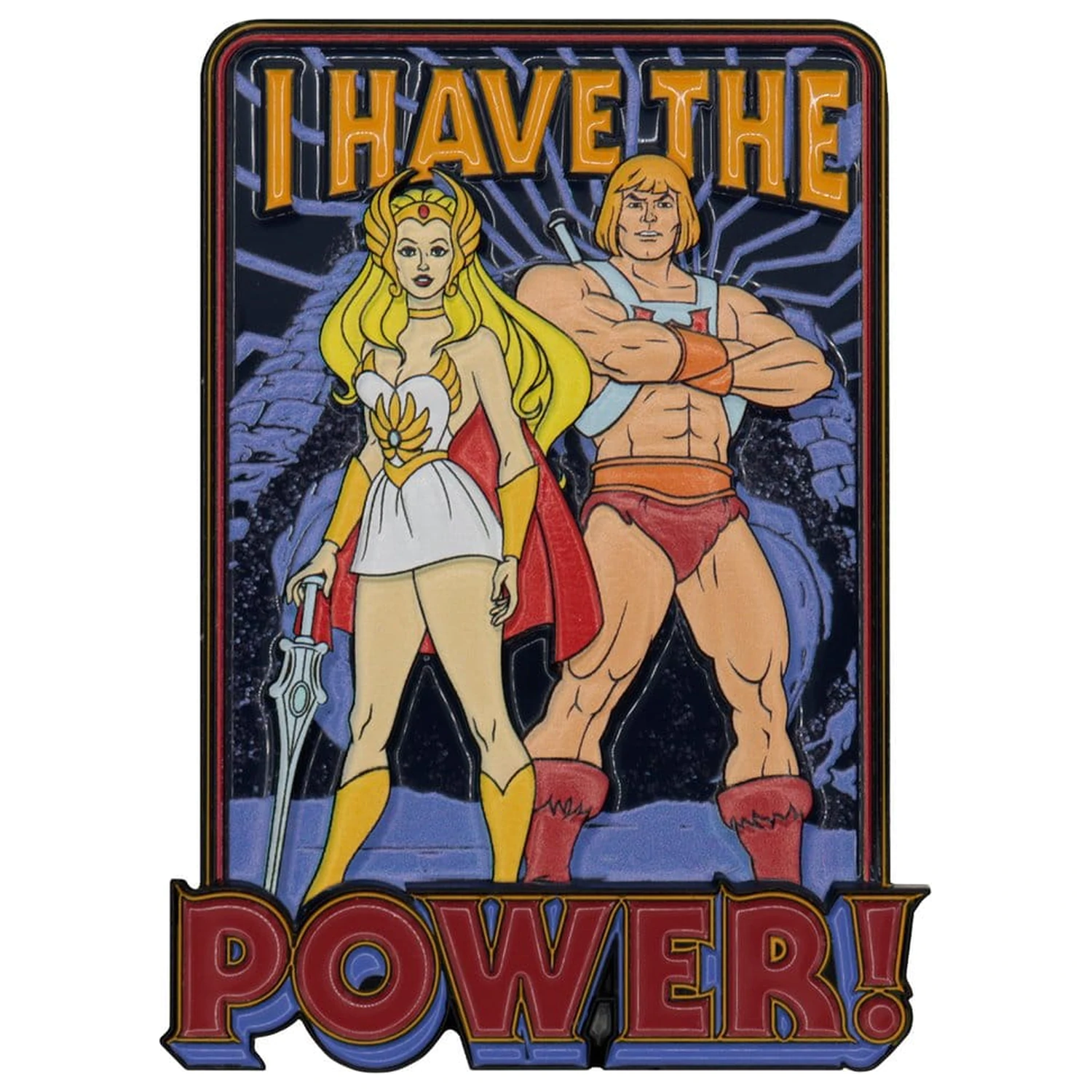Masters of the Universe Ingot He-Man & She-Ra Omejena izdaja fotografija izdelka