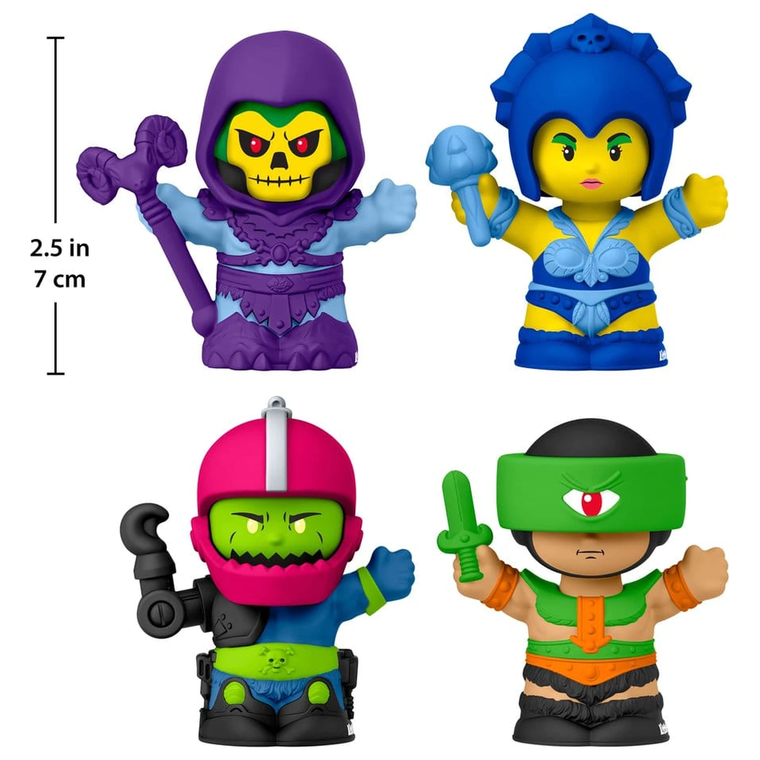 Masters of the Universe Little People Collector mini figure 4-paket Zlobni bojevniki 7 cm fotografija izdelka