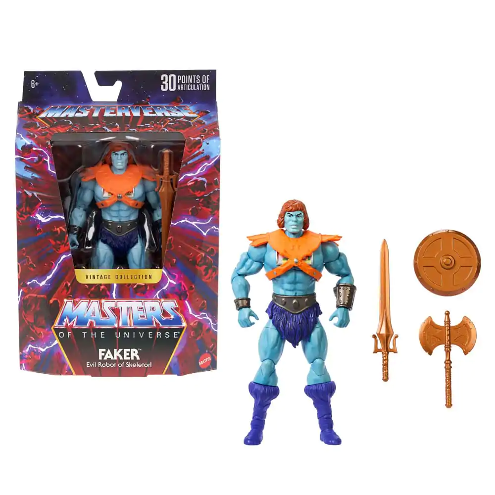 Masters of the Universe Masterverse Vintage Collection akcijska figura Faker 18 cm fotografija izdelka