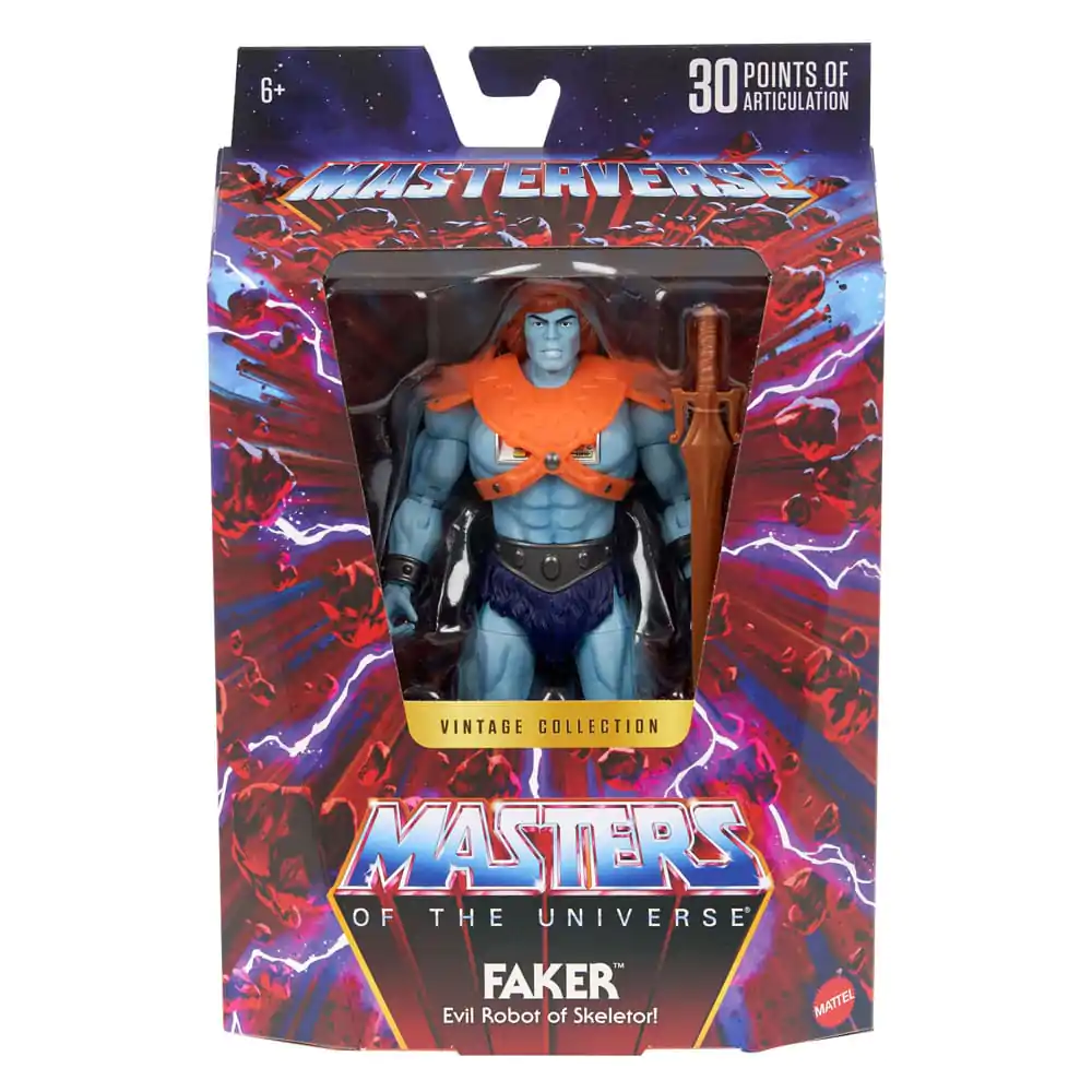 Masters of the Universe Masterverse Vintage Collection akcijska figura Faker 18 cm fotografija izdelka