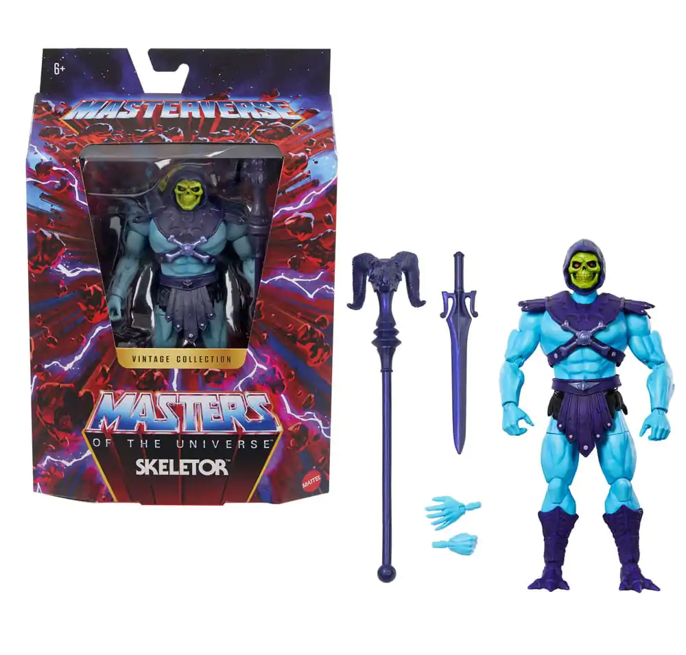 Masters of the Universe Masterverse Vintage Collection akcijska figura Skeletor 18 cm fotografija izdelka