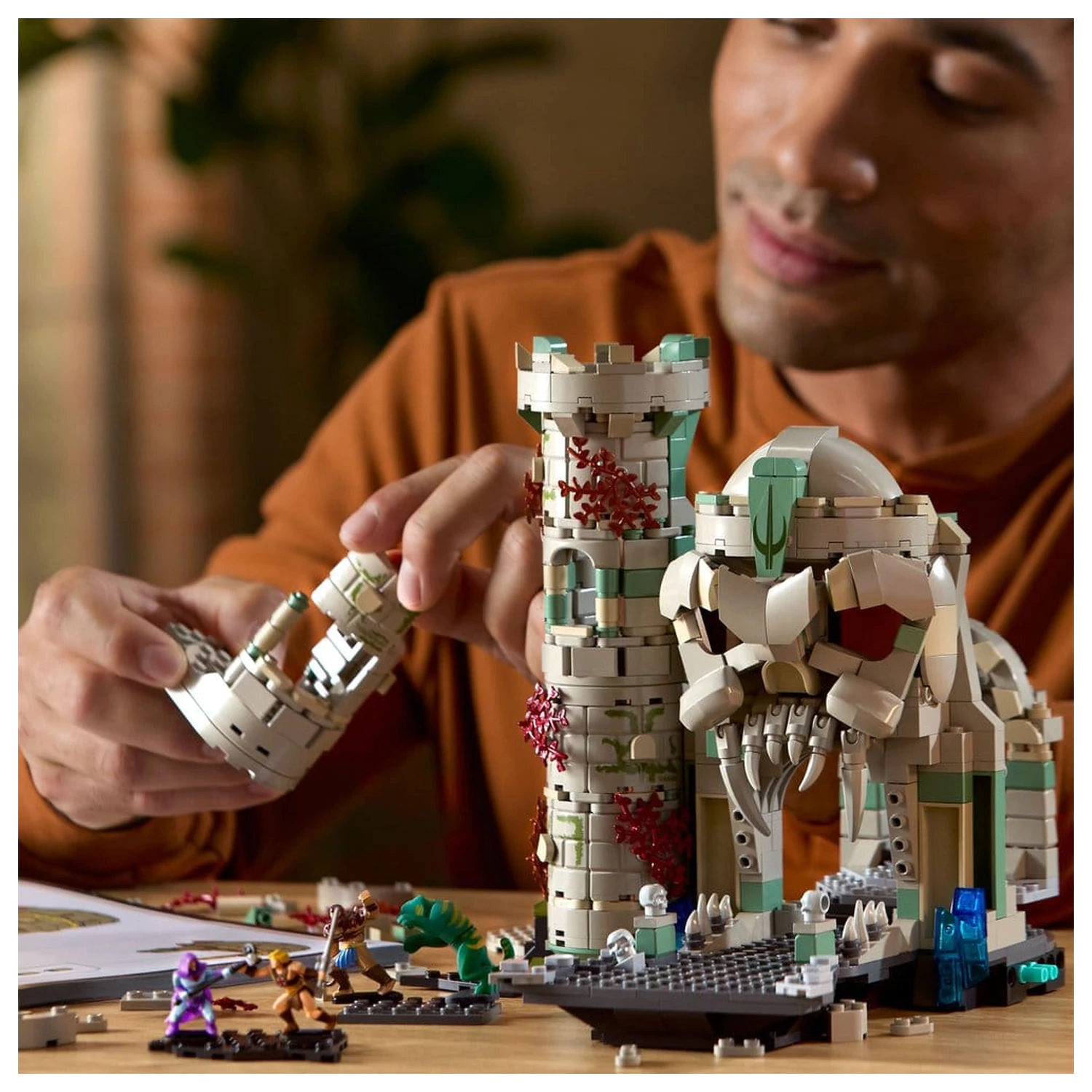 Masters of the Universe Mattel Brick Shop Konstrukcijski set Castle Grayskull fotografija izdelka