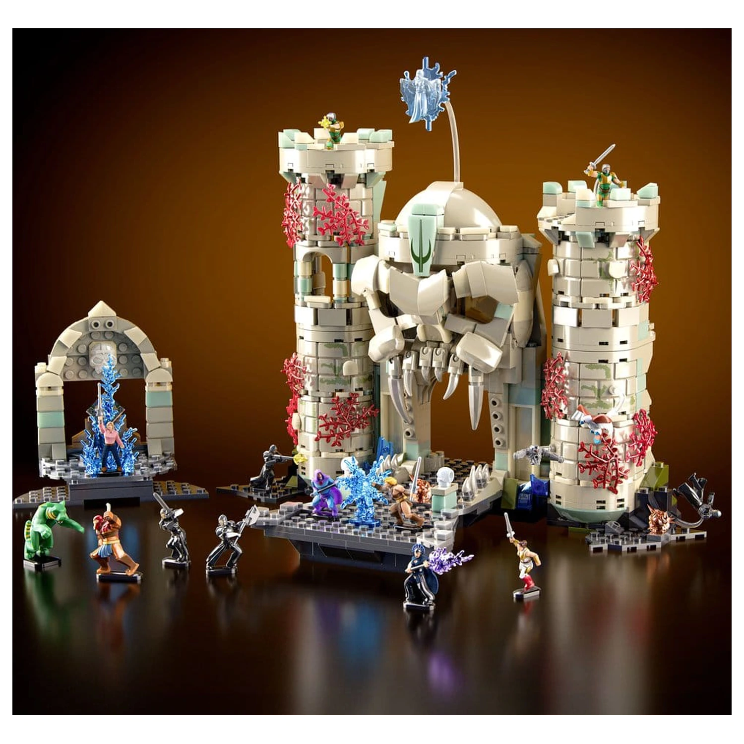 Masters of the Universe Mattel Brick Shop Konstrukcijski set Castle Grayskull fotografija izdelka