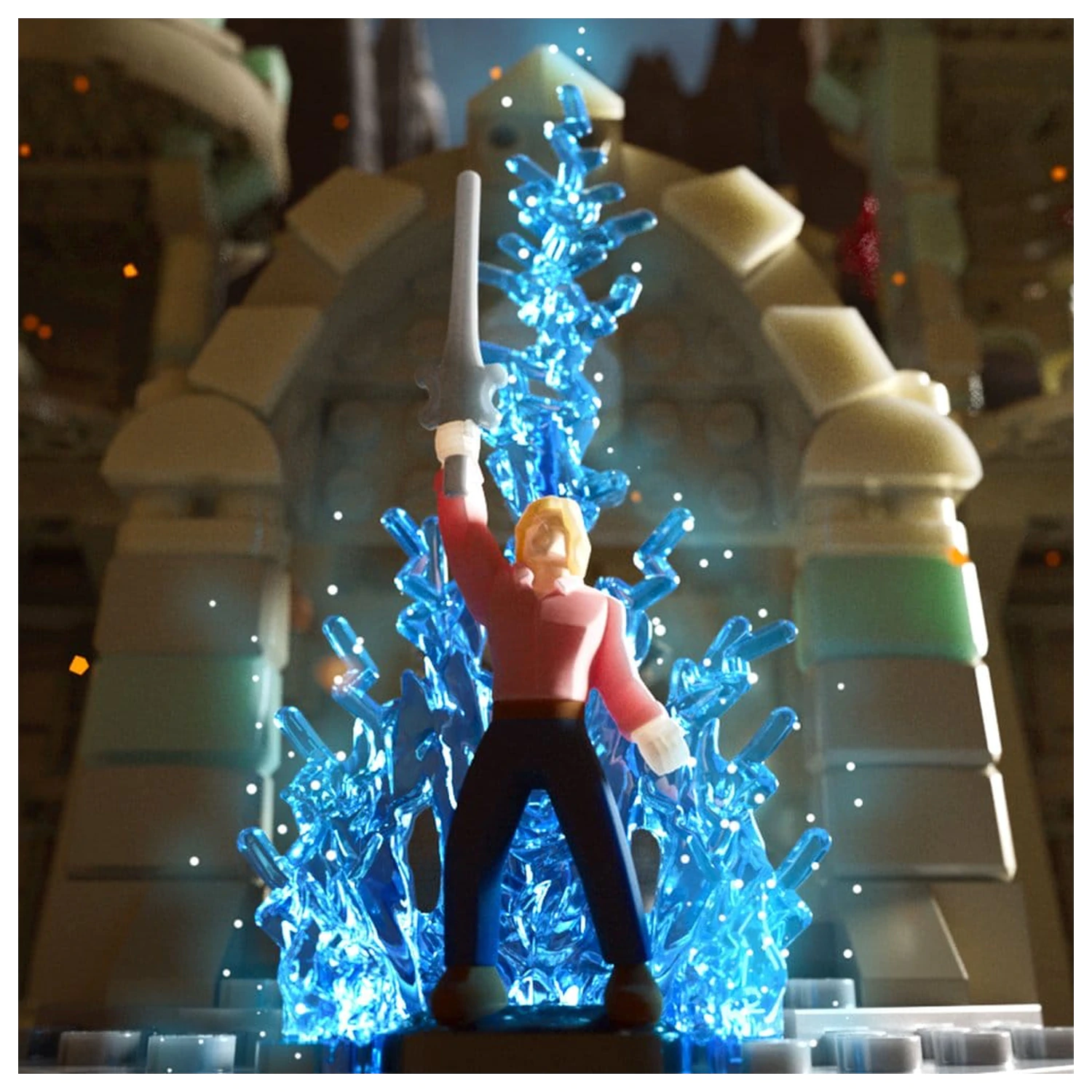 Masters of the Universe Mattel Brick Shop Konstrukcijski set Castle Grayskull fotografija izdelka